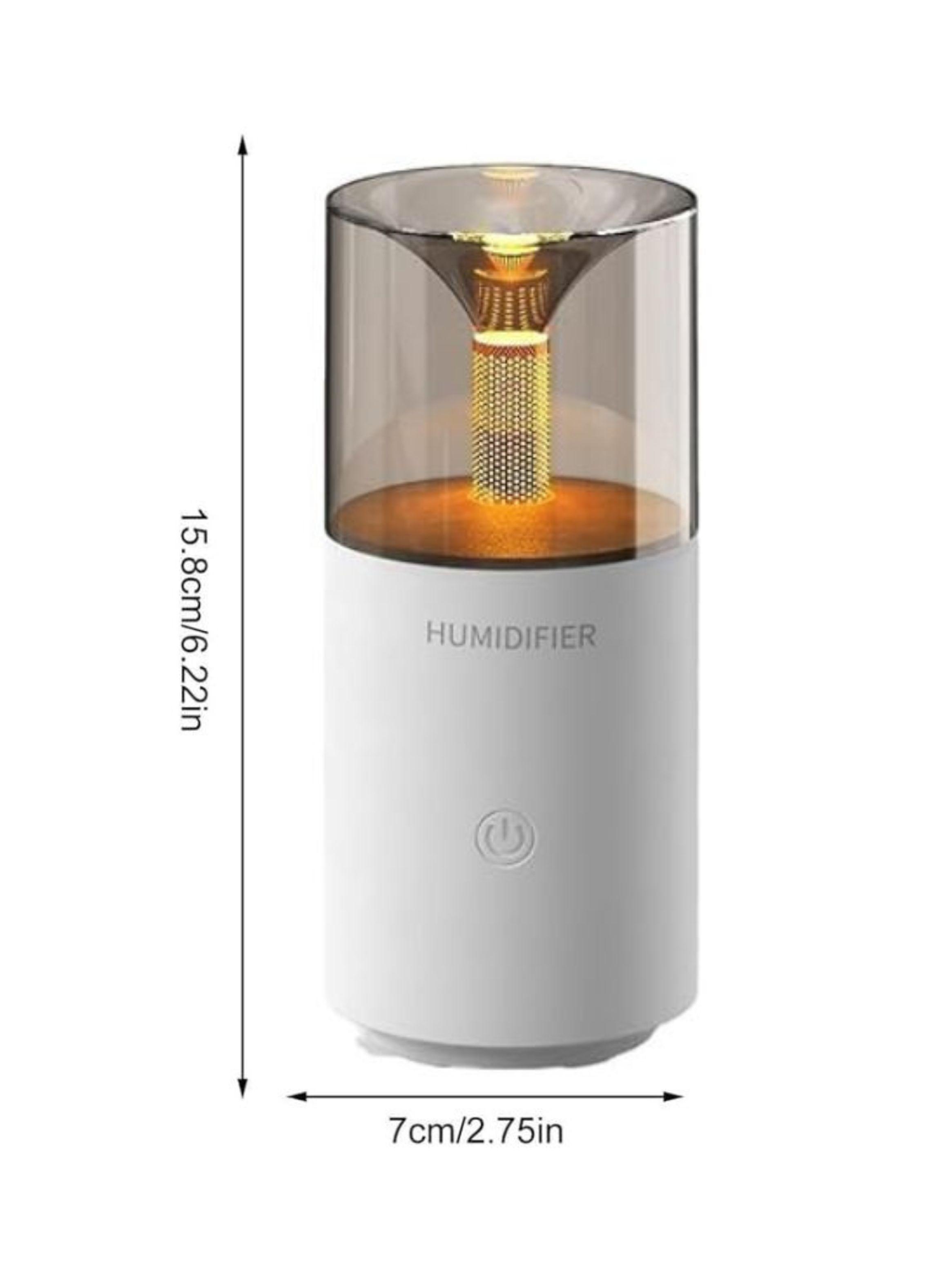  Humidificador Difusor Aromaterapia Tipo Vela Luz Led-2