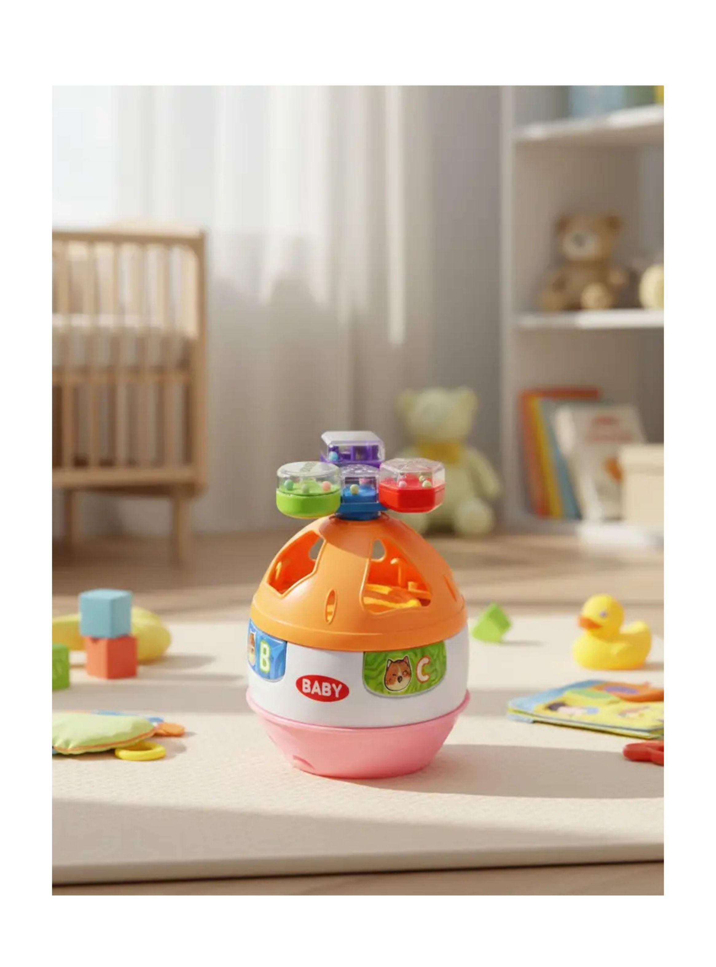 Pelota de Aprendizaje Interactiva para Bebés Luces y Sonidos-2