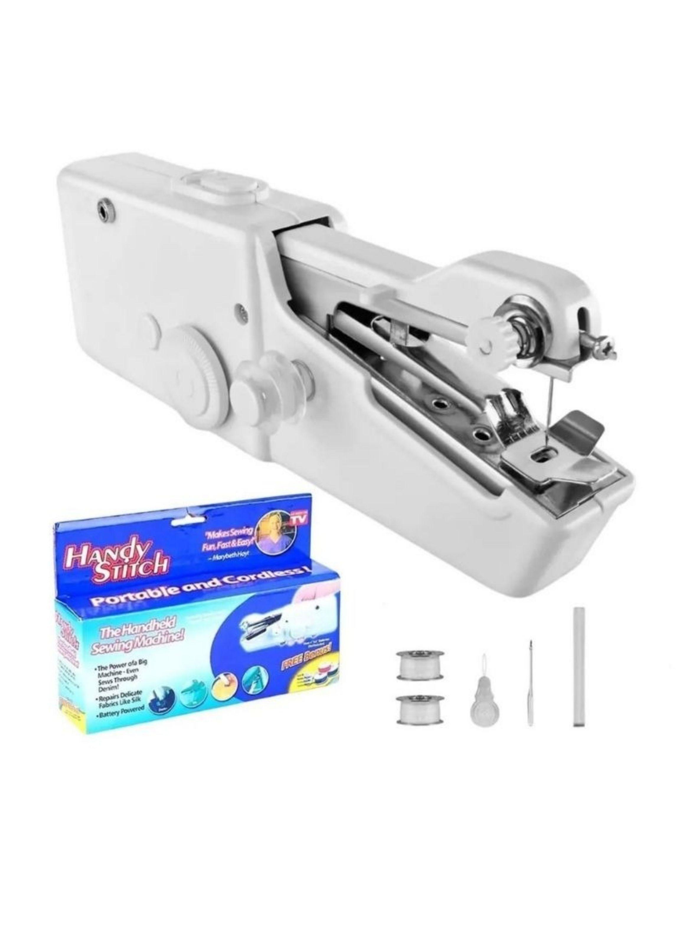 Mini Máquina De Coser Portátil Manual Inalámbrica-3