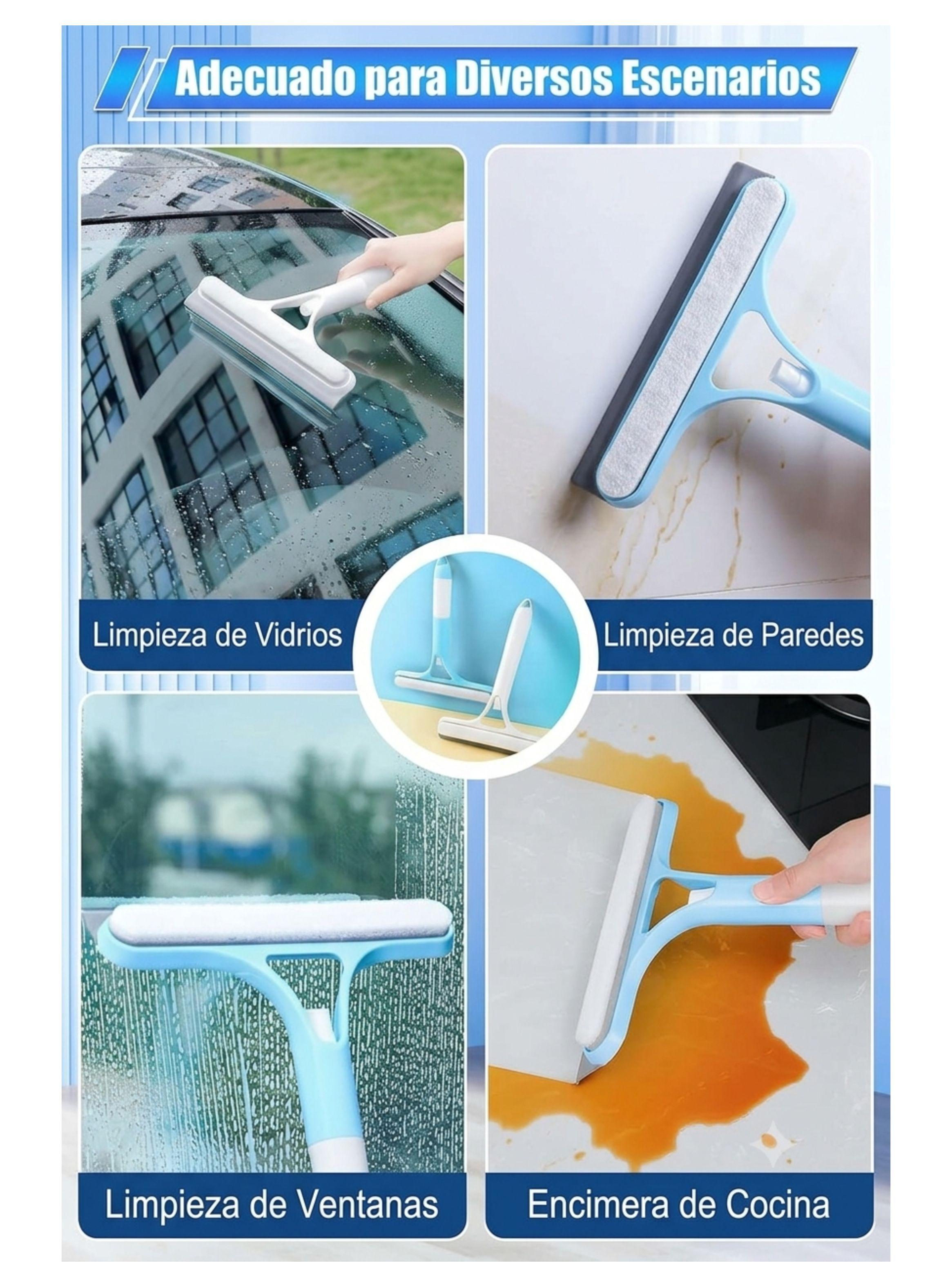  Limpia Vidrios 3 En 1 Limpiador De Ventana Auto Multiuso-4