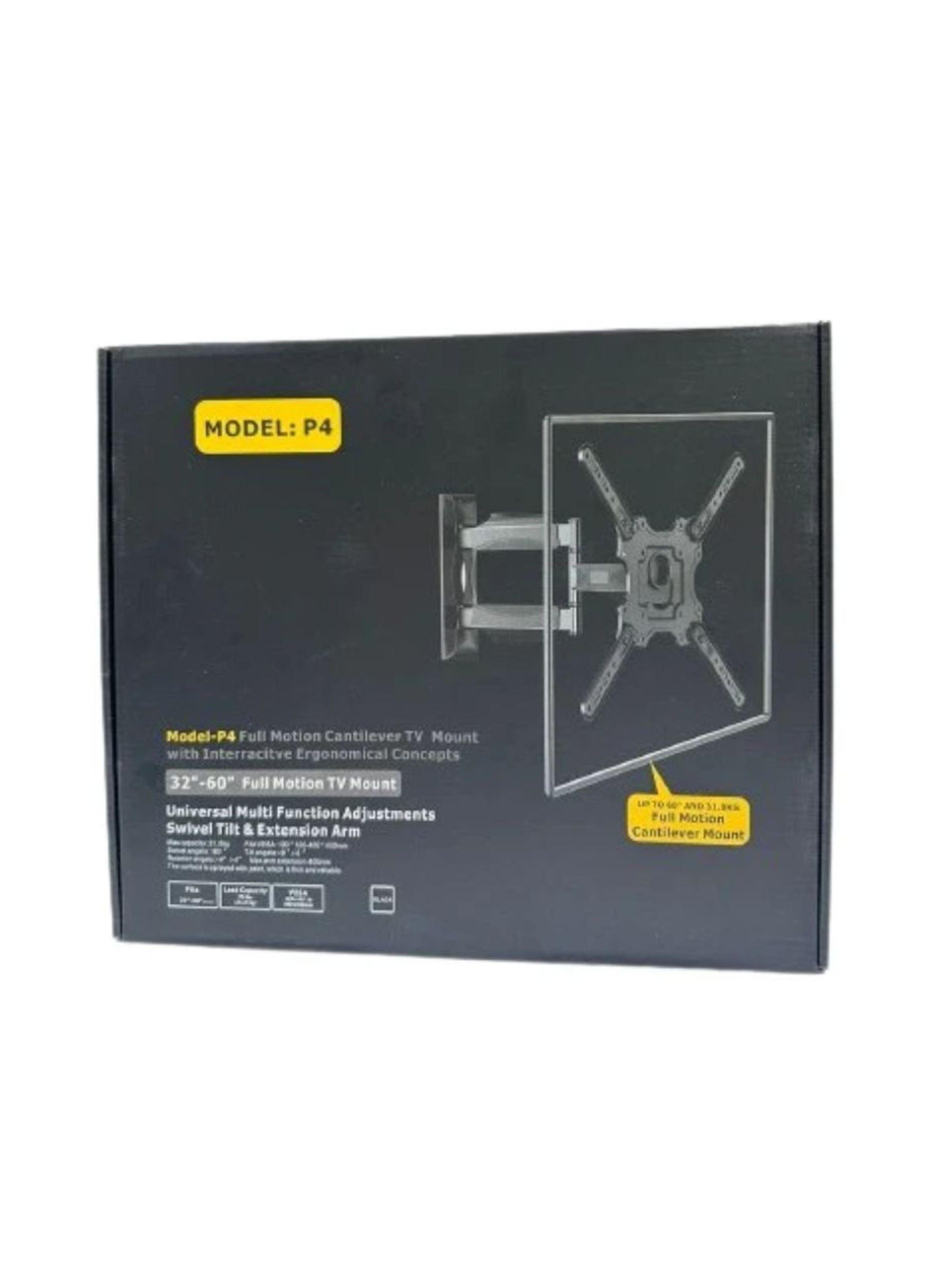 Soporte Para TV Modelo P4 Movimiento Completo 32” 65”-2