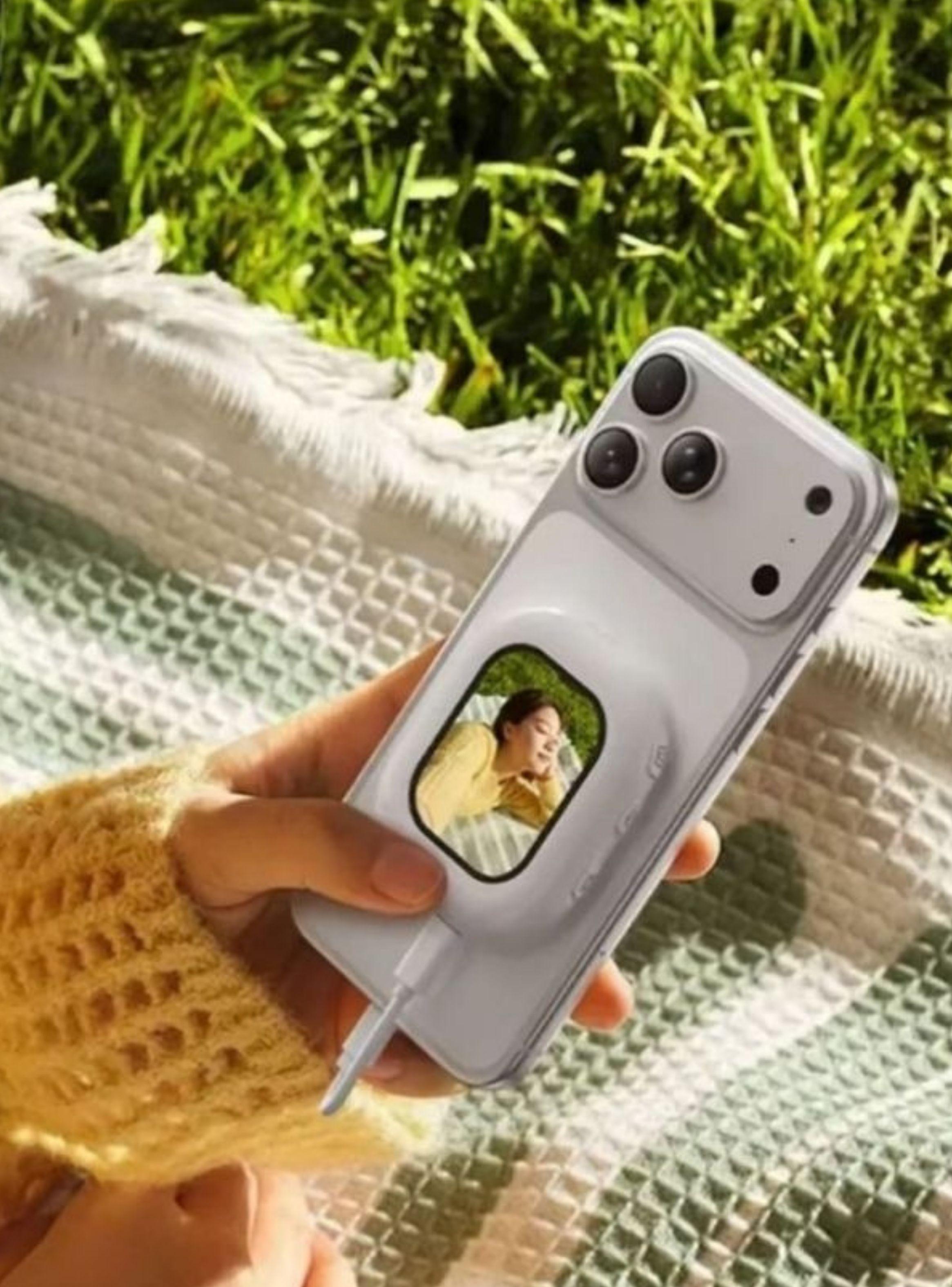 Mini Pantalla Selfie Magnética Con Luz Led Y Cable Usb-c Celular-3