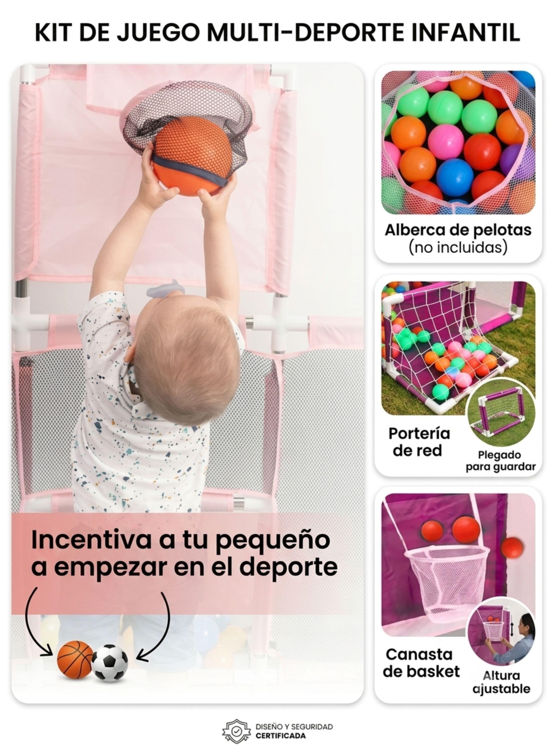  Parque De Juegos Para Bebés Corral Malla Plegable -3