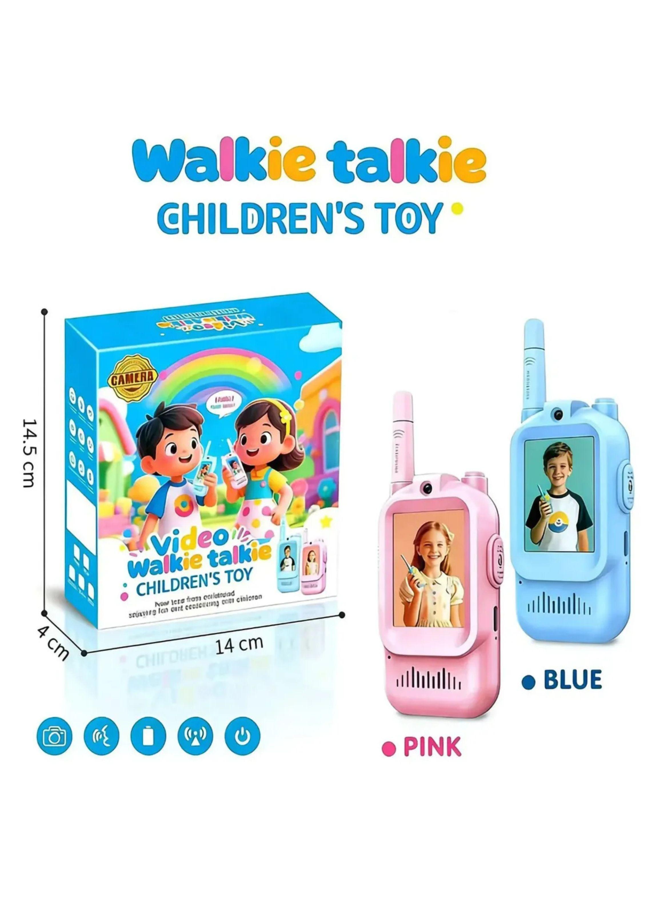 Juguete Walkie Talkie Infantil Con Video Llamada Cámara-2