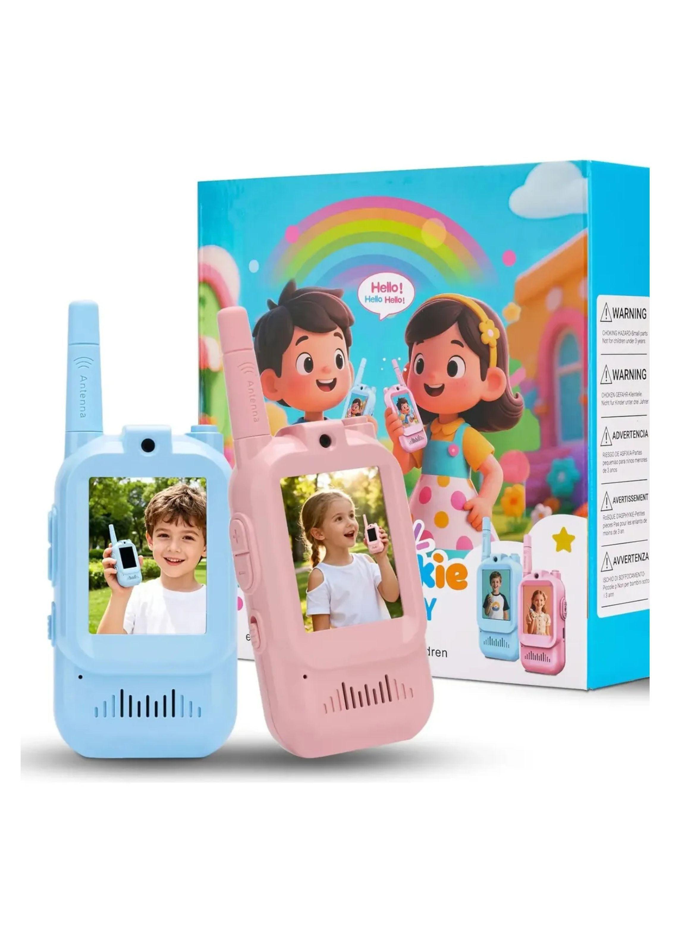 Juguete Walkie Talkie Infantil Con Video Llamada Cámara-3