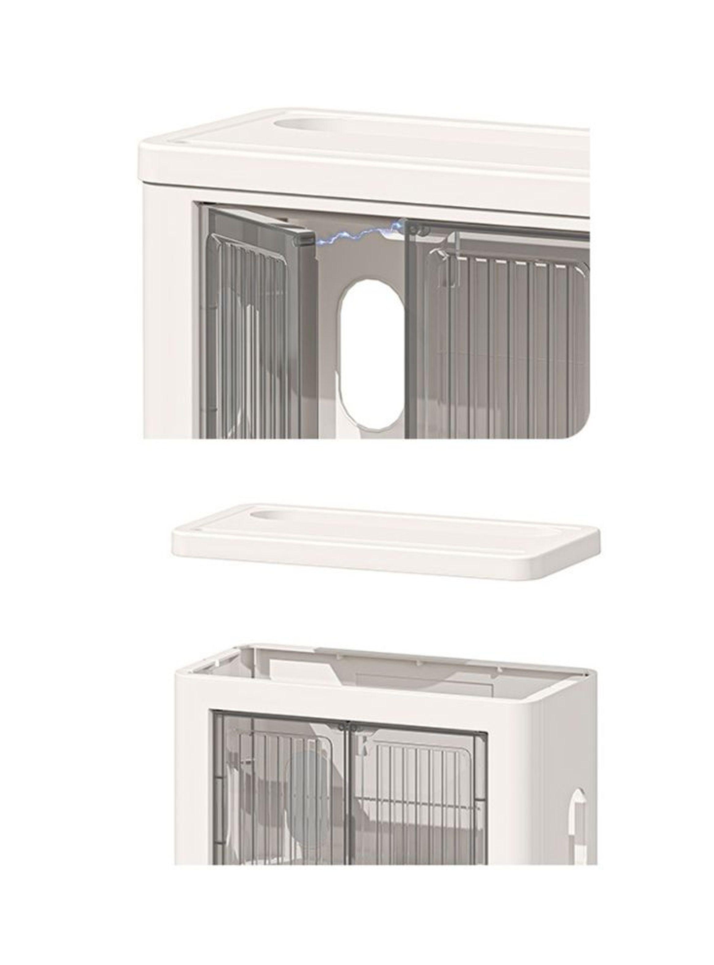 Caja De Almacenamiento Plástica Flotante-4