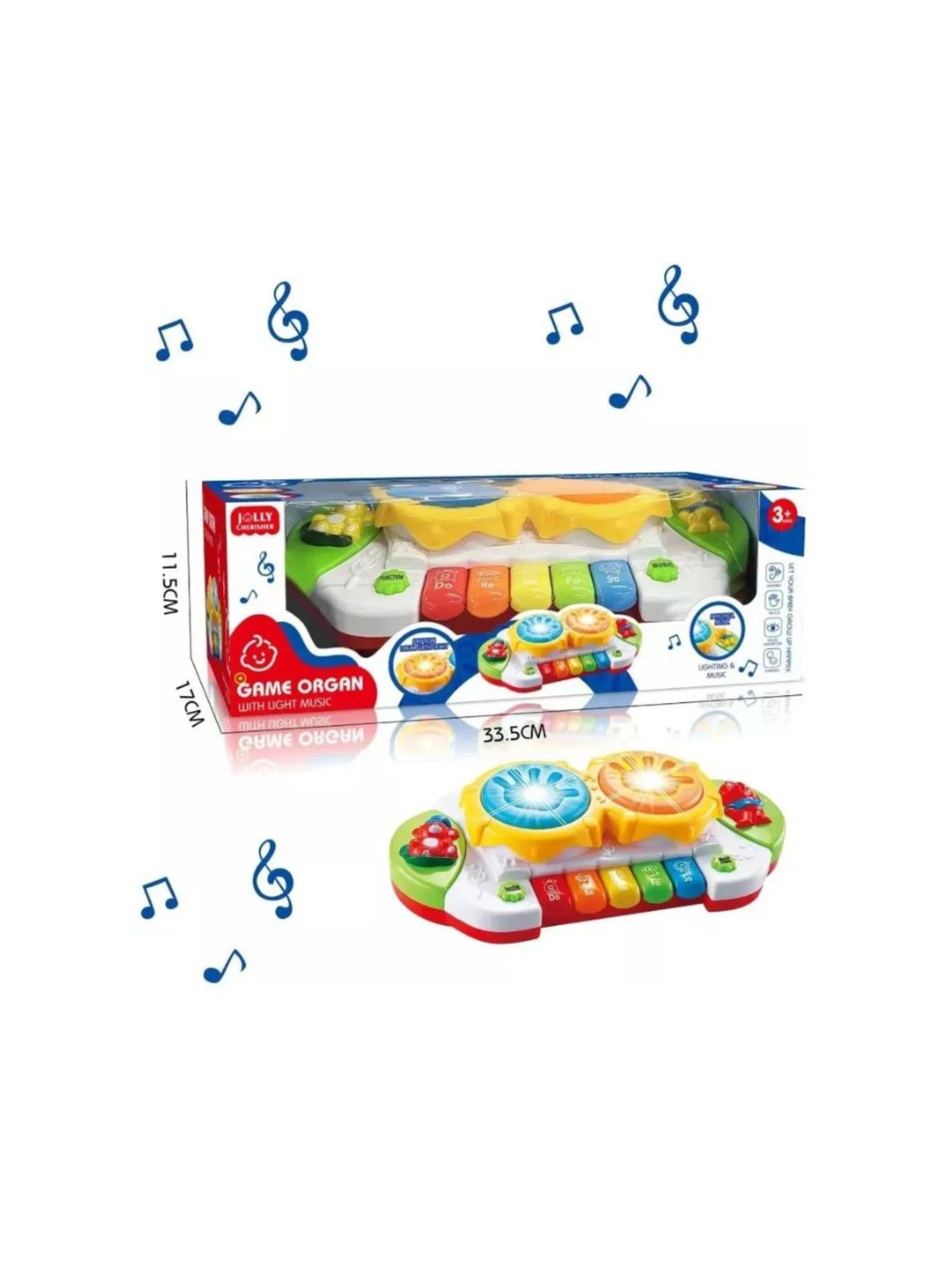 Piano Multifuncional Interactivo Juguete Para Niños-3