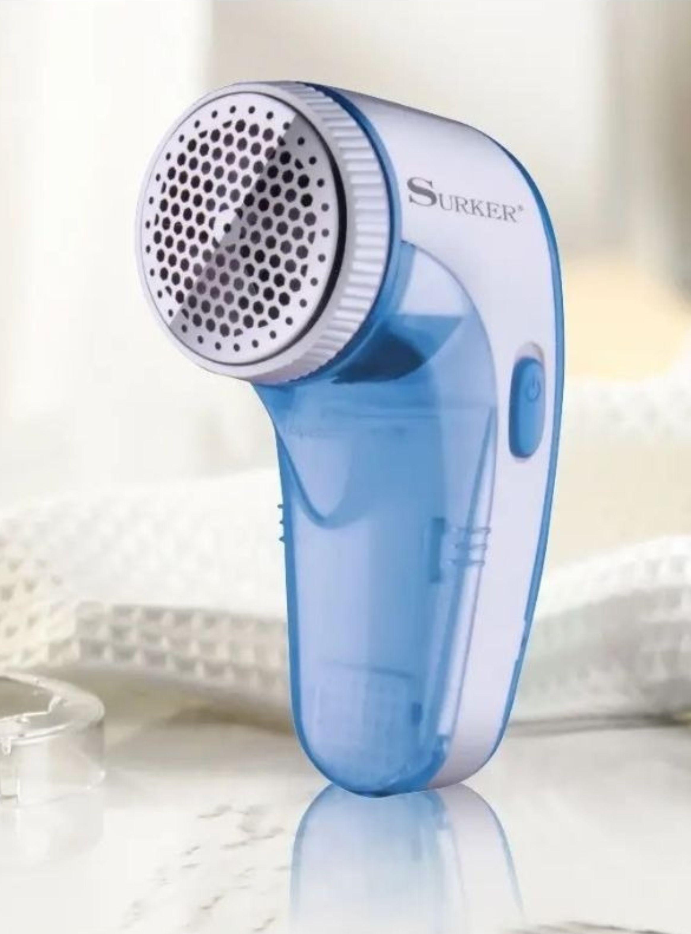 Quita Pelusas Eléctrico Recargable Surker Saca Pelusa Ropa Azul-2