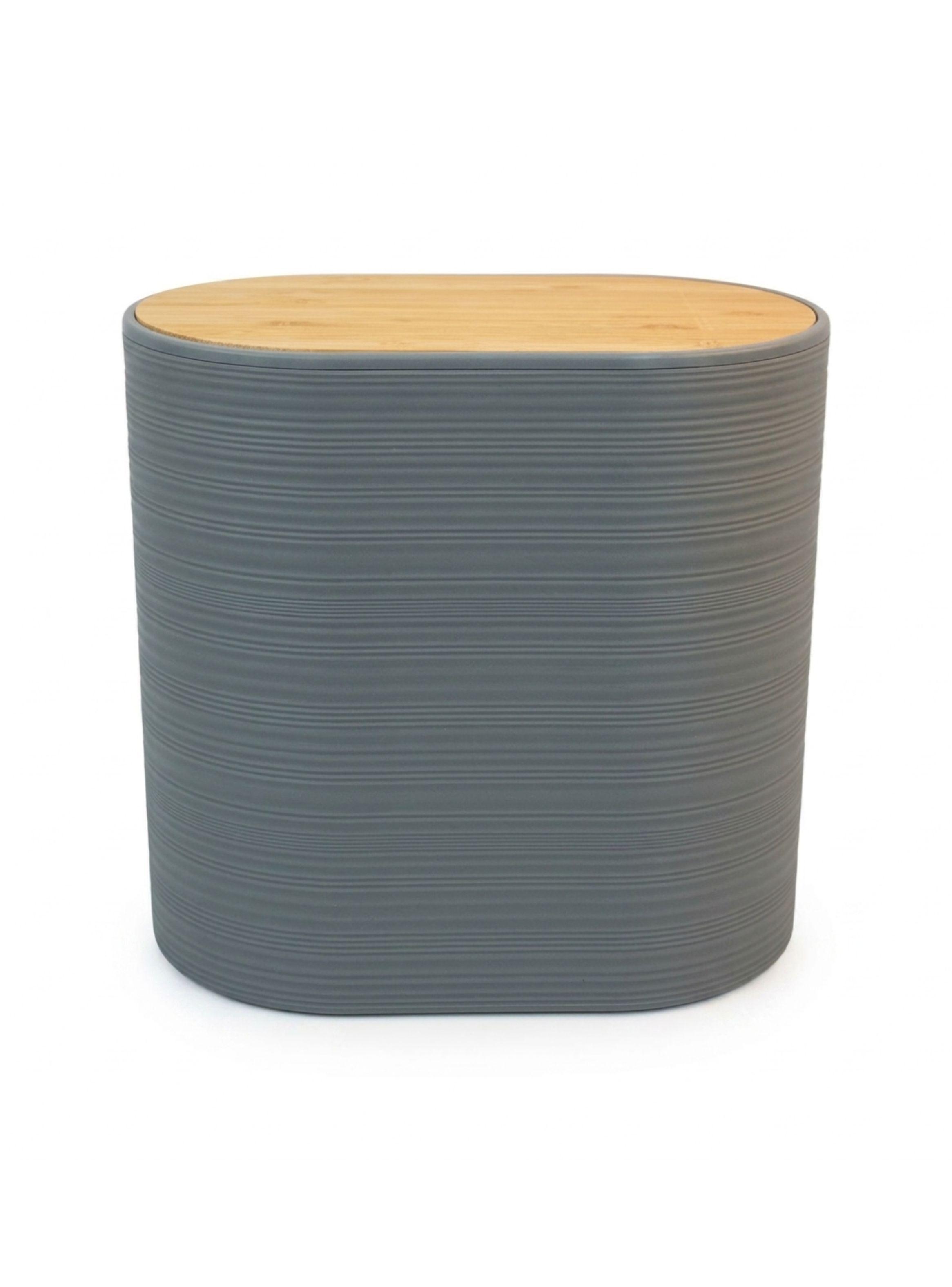 Cesto de Basura Papelera Oval 24x25.5 cm-0