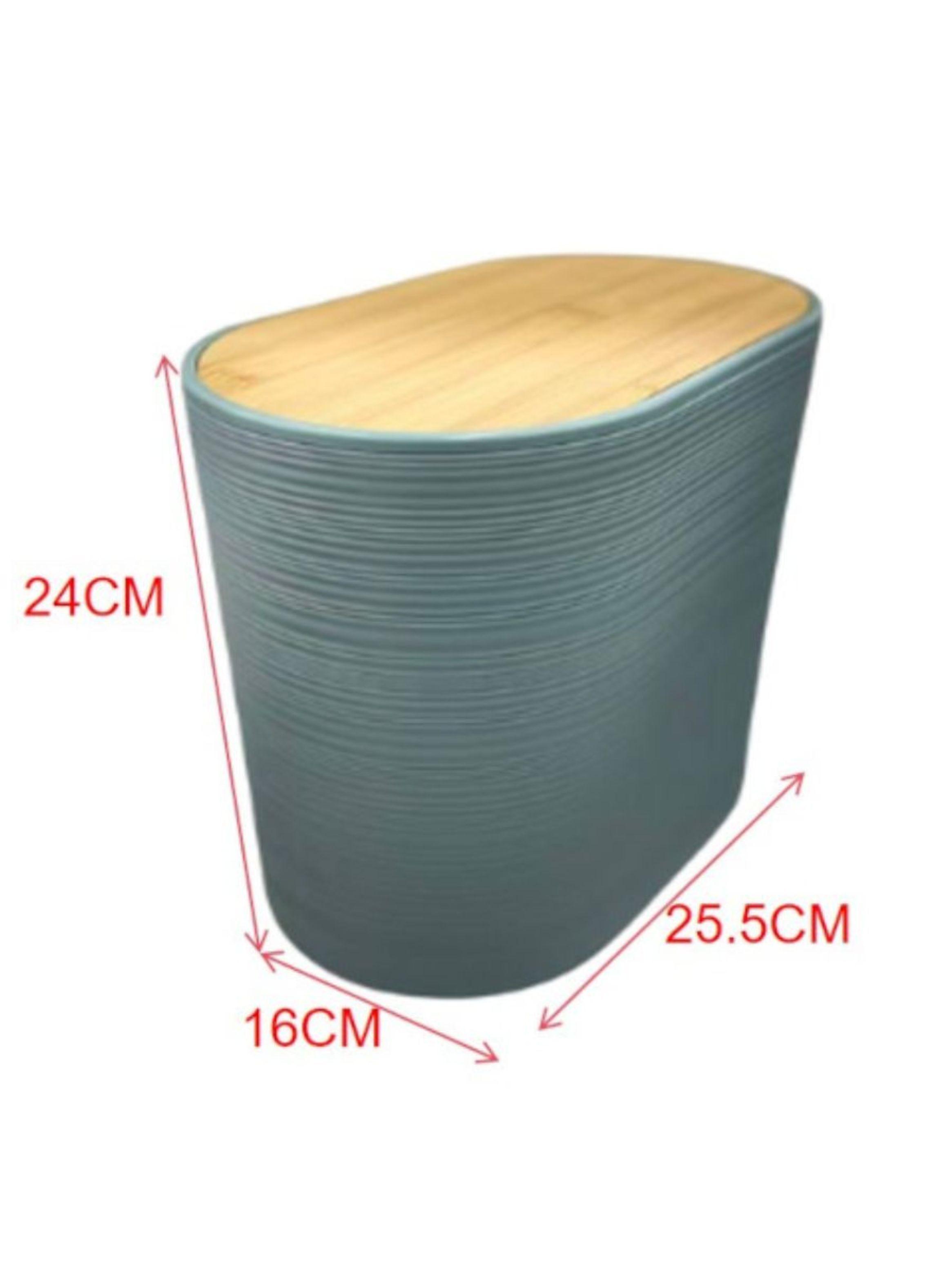 Cesto de Basura Papelera Oval 24x25.5 cm-1