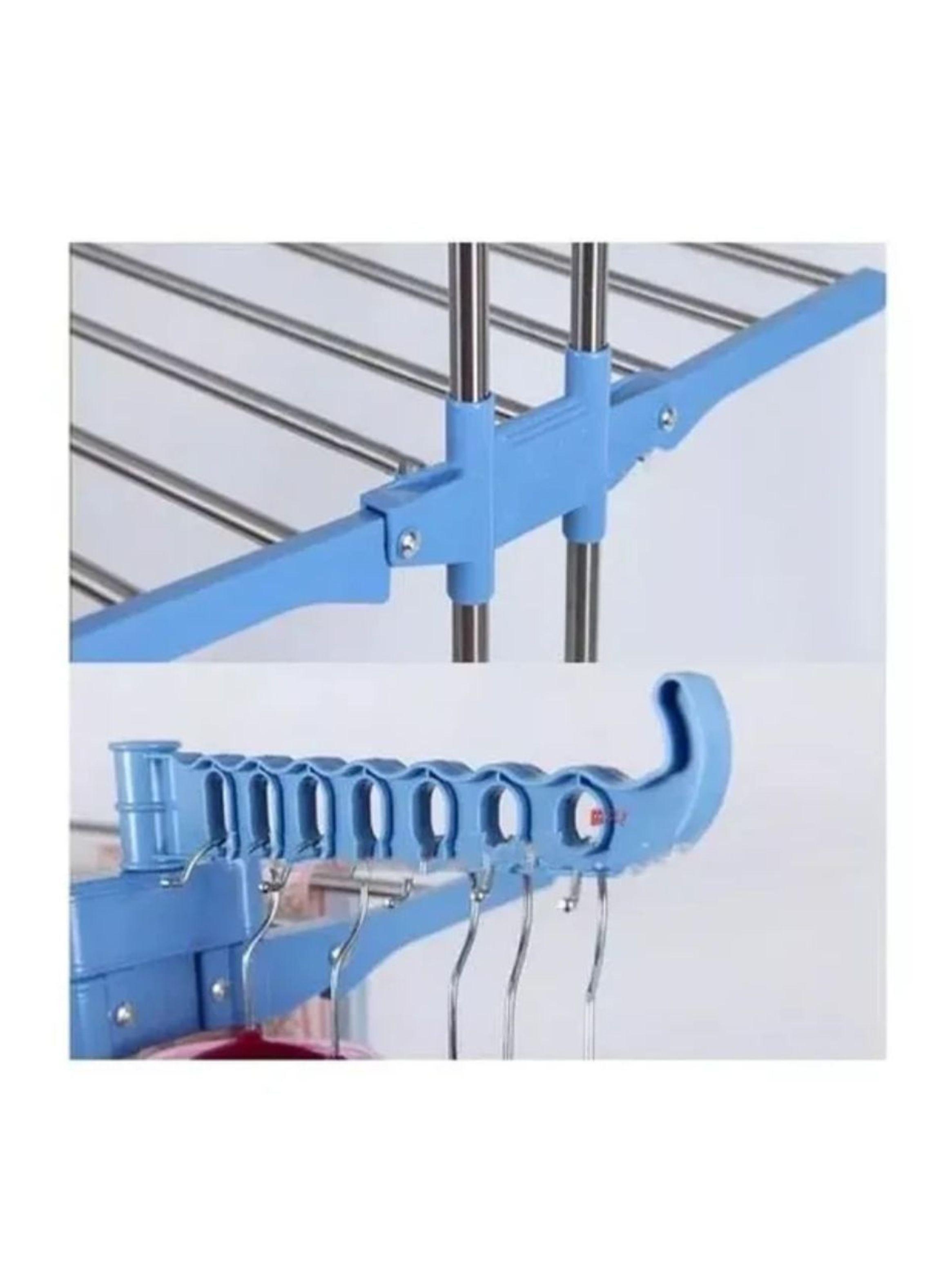 Tendedero Ropa Colgador Pechero Plegable 3 Niveles-3