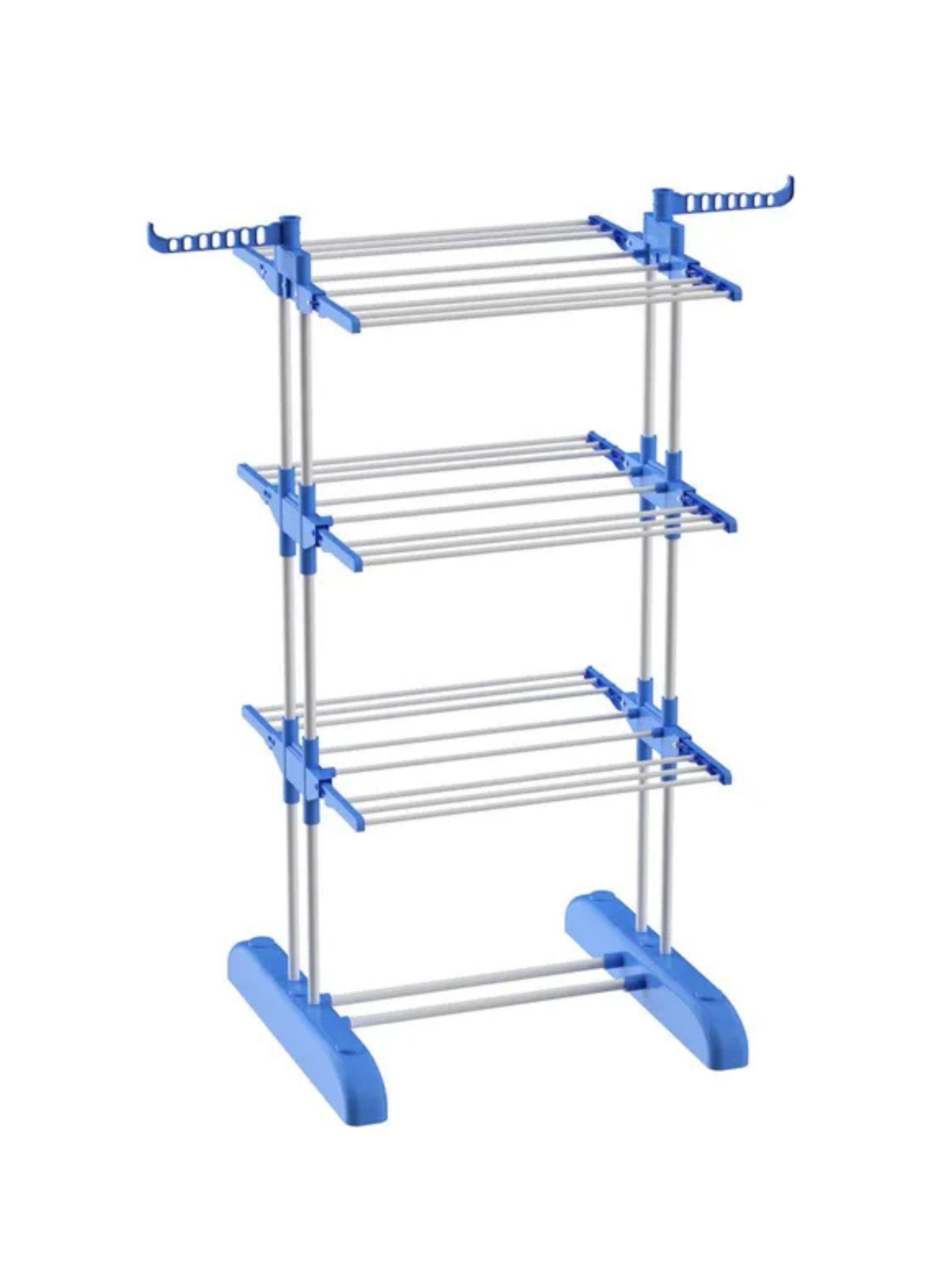 Tendedero Ropa Perchero Plegable Colgador De 3 Niveles-0