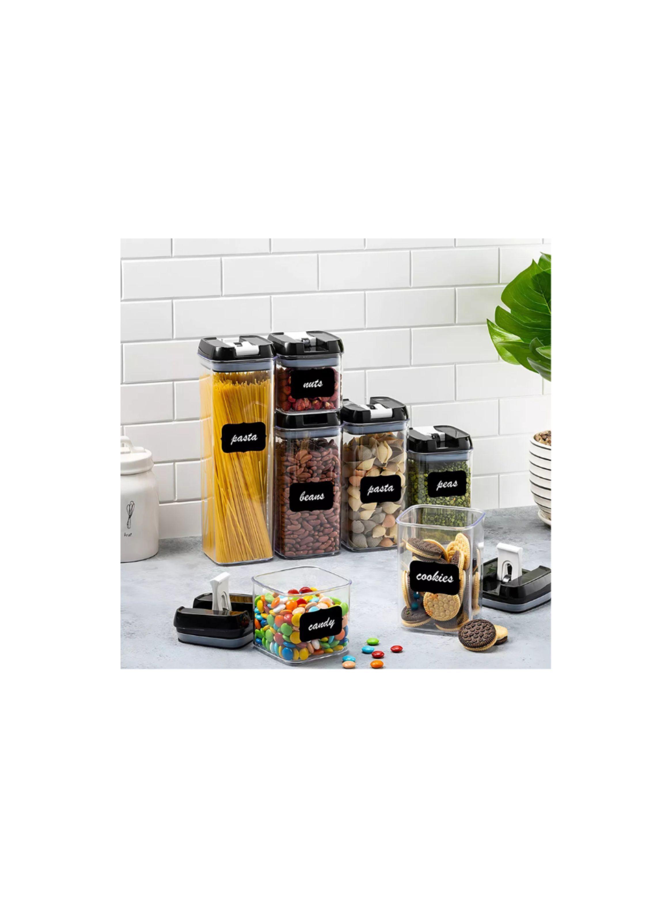 Organizador Set 7 contenedores Herméticos Para Cocina con tapa-3