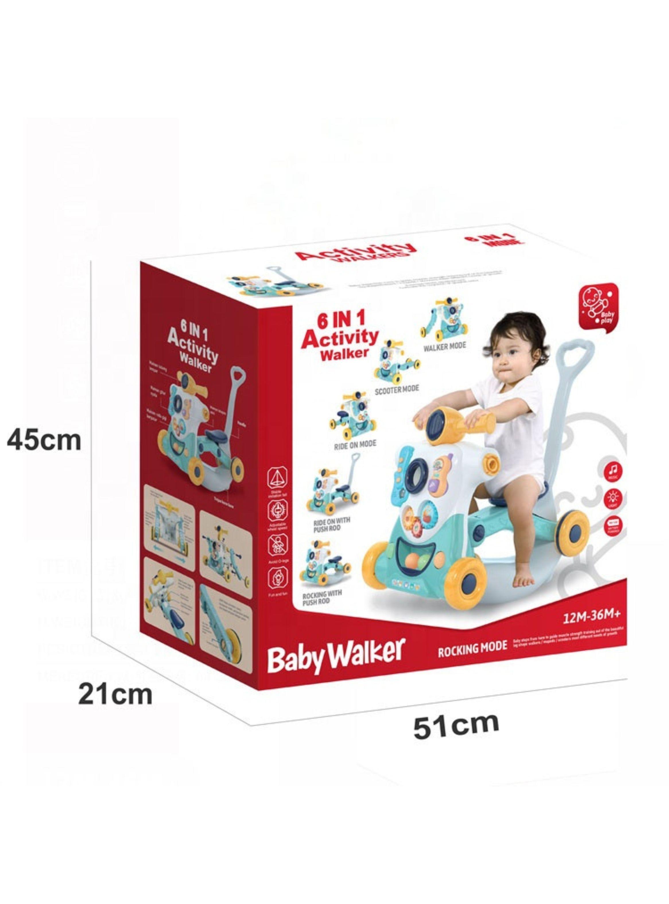 Andador Multifuncional 6 en 1 Juguete Musical Educativo Infantil-4