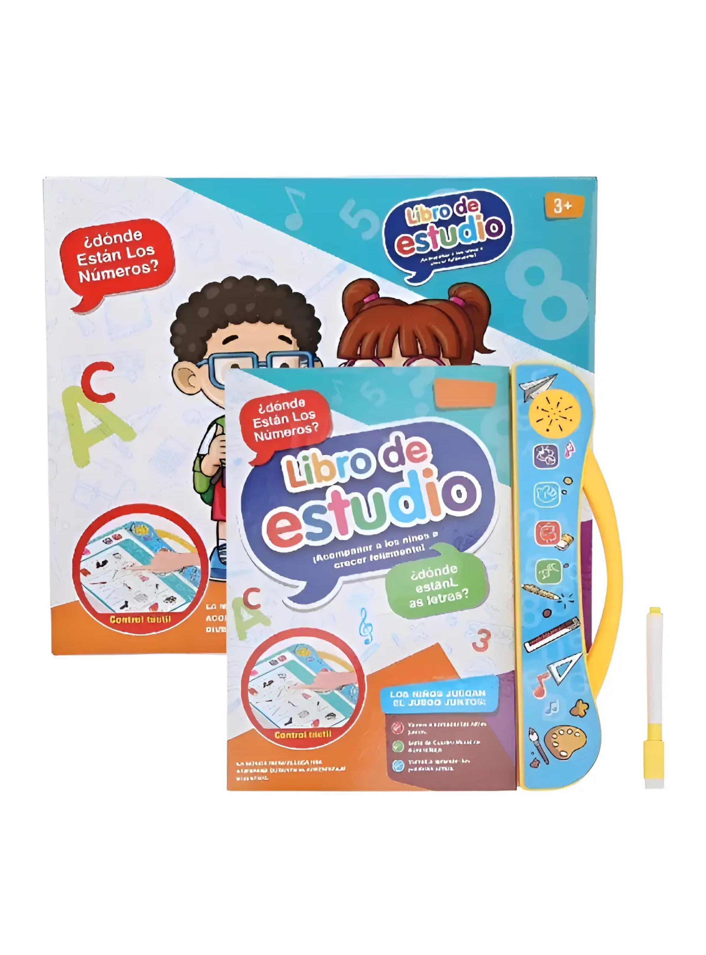 Libro Didáctico Musical Letras Números y Palabras para Niños-1