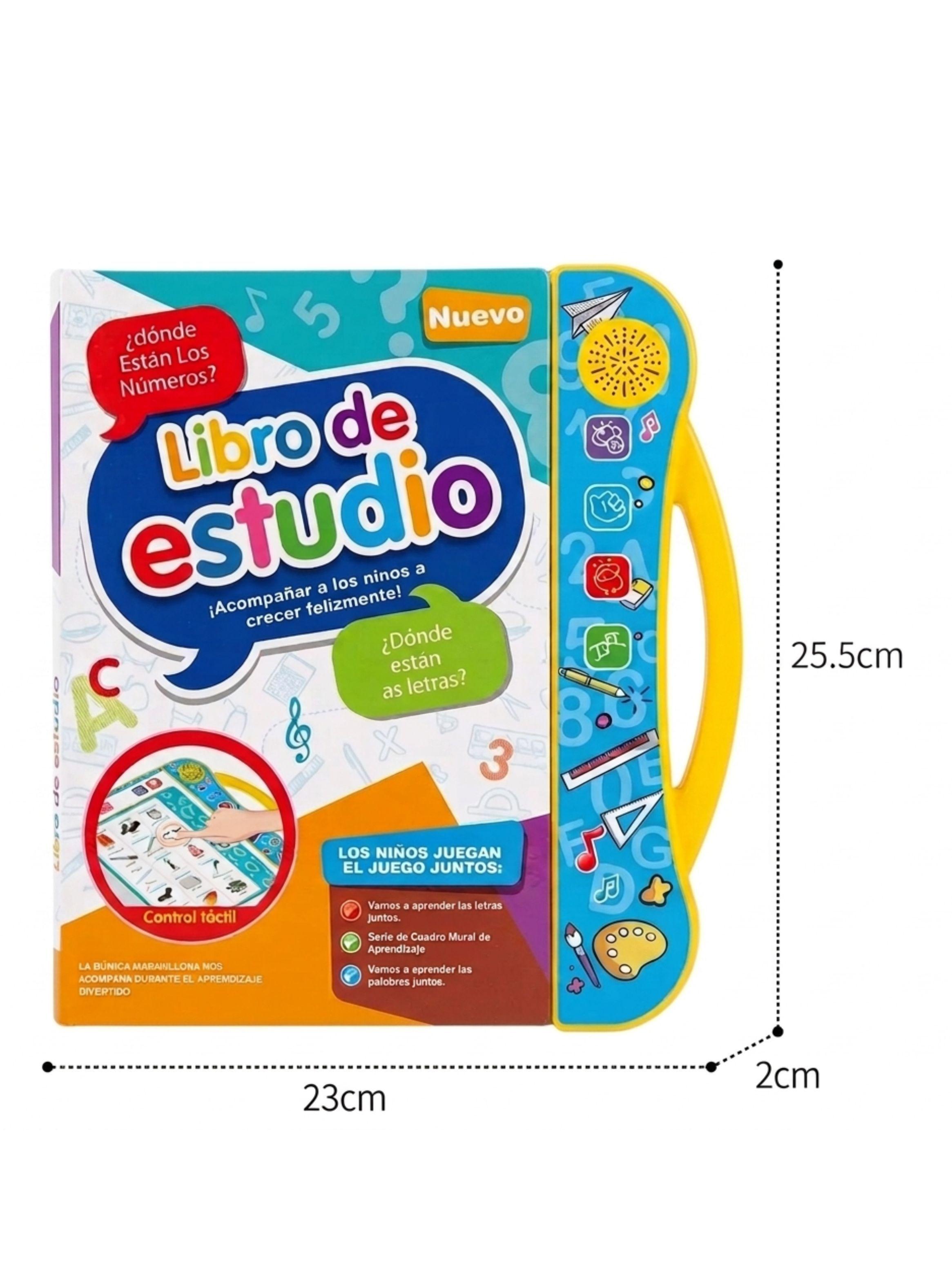 Libro Didáctico Musical Letras Números y Palabras para Niños-2