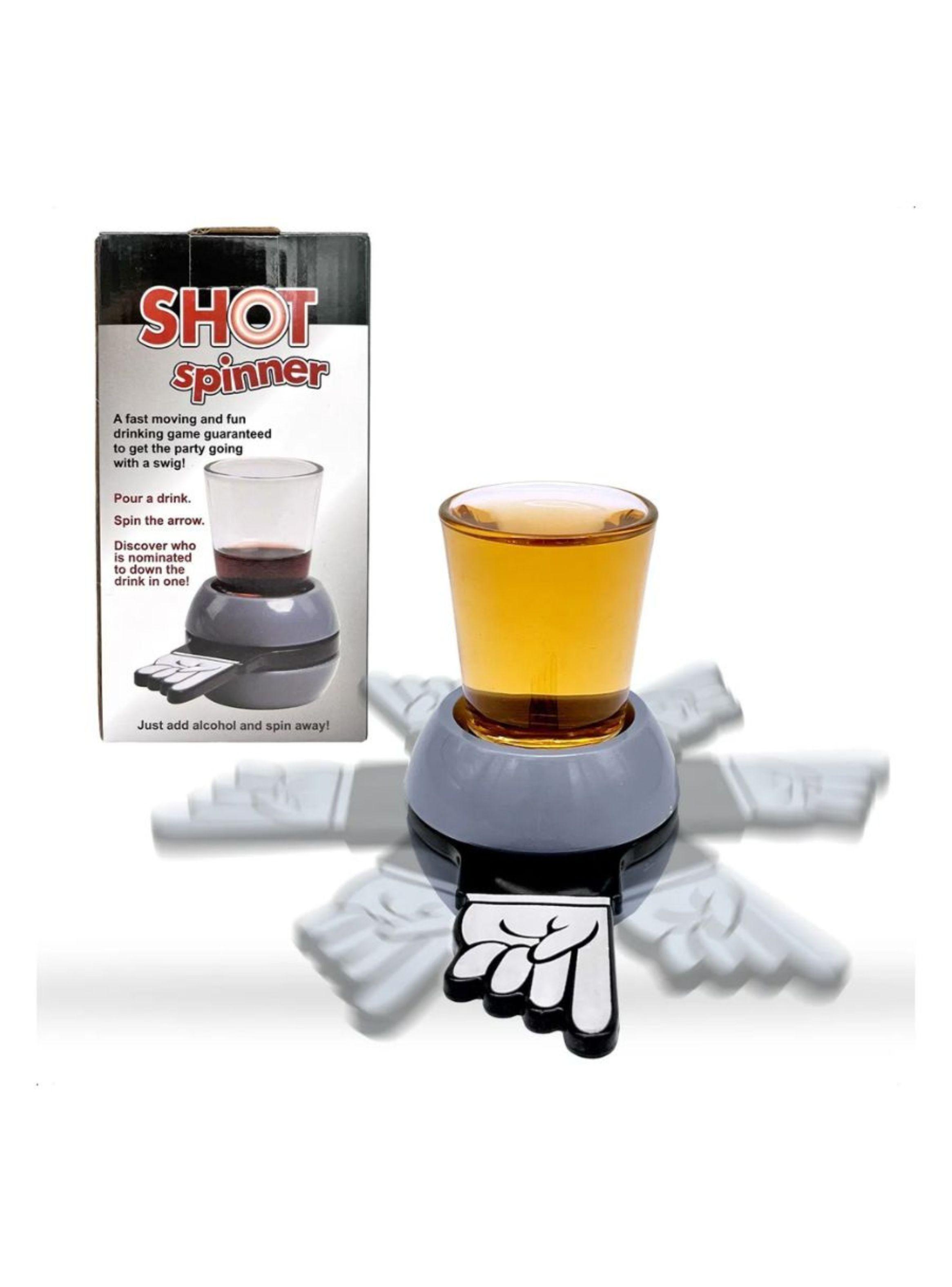 Ruleta Shot Spinner Tequilero Reto Fiesta Juego Bebidas-5