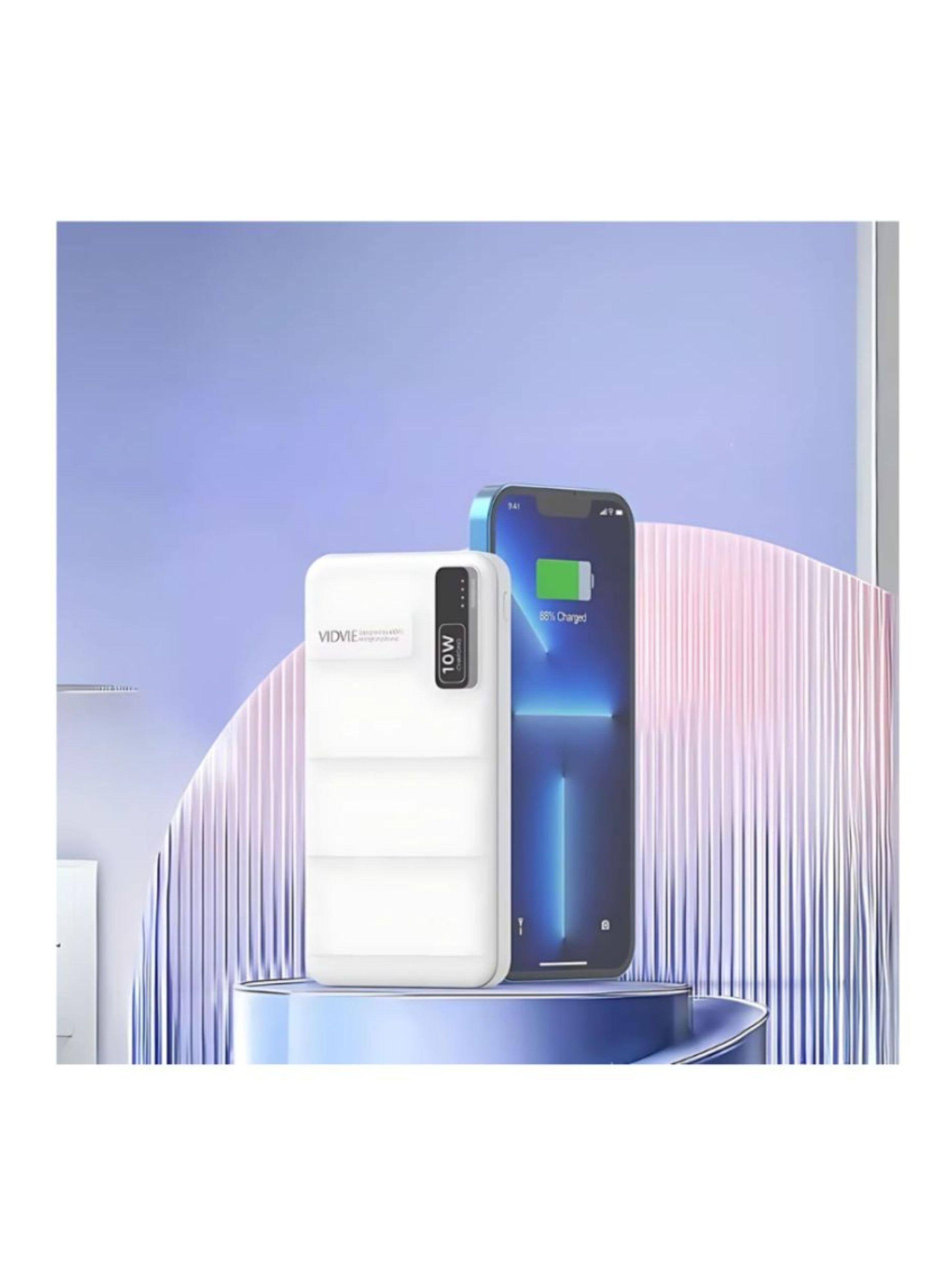 Power Bank Cargador Portatil Led 10000 mAh Vidvie-3