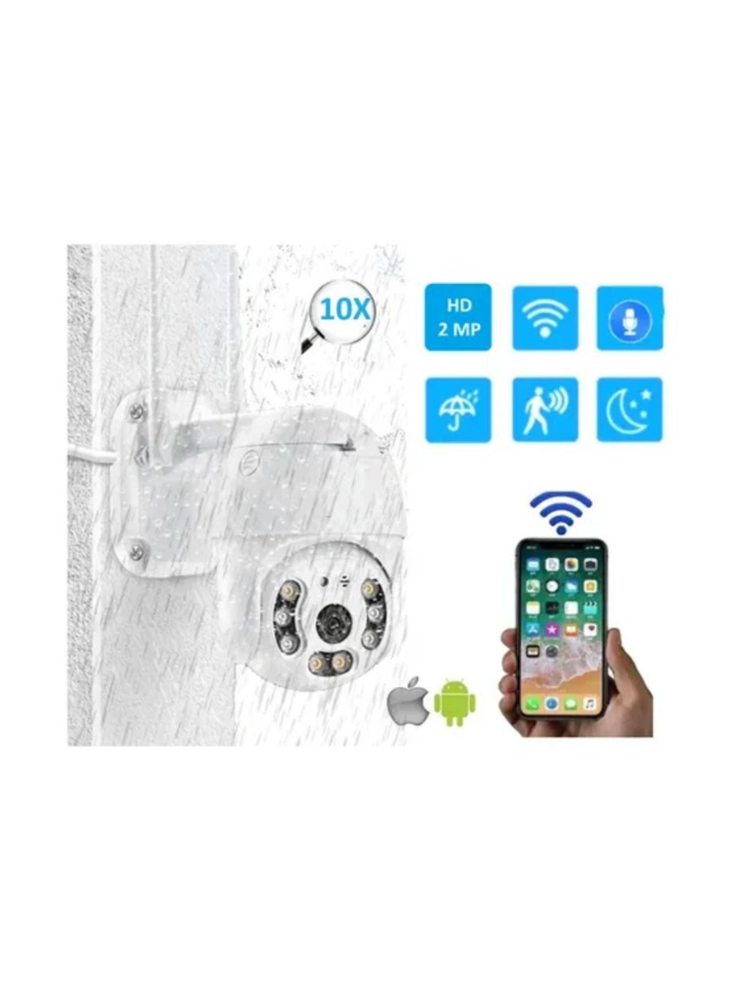 Camara Ip De Seguridad Exterior 1080 Domo 360 Ptz Land Wifi-3