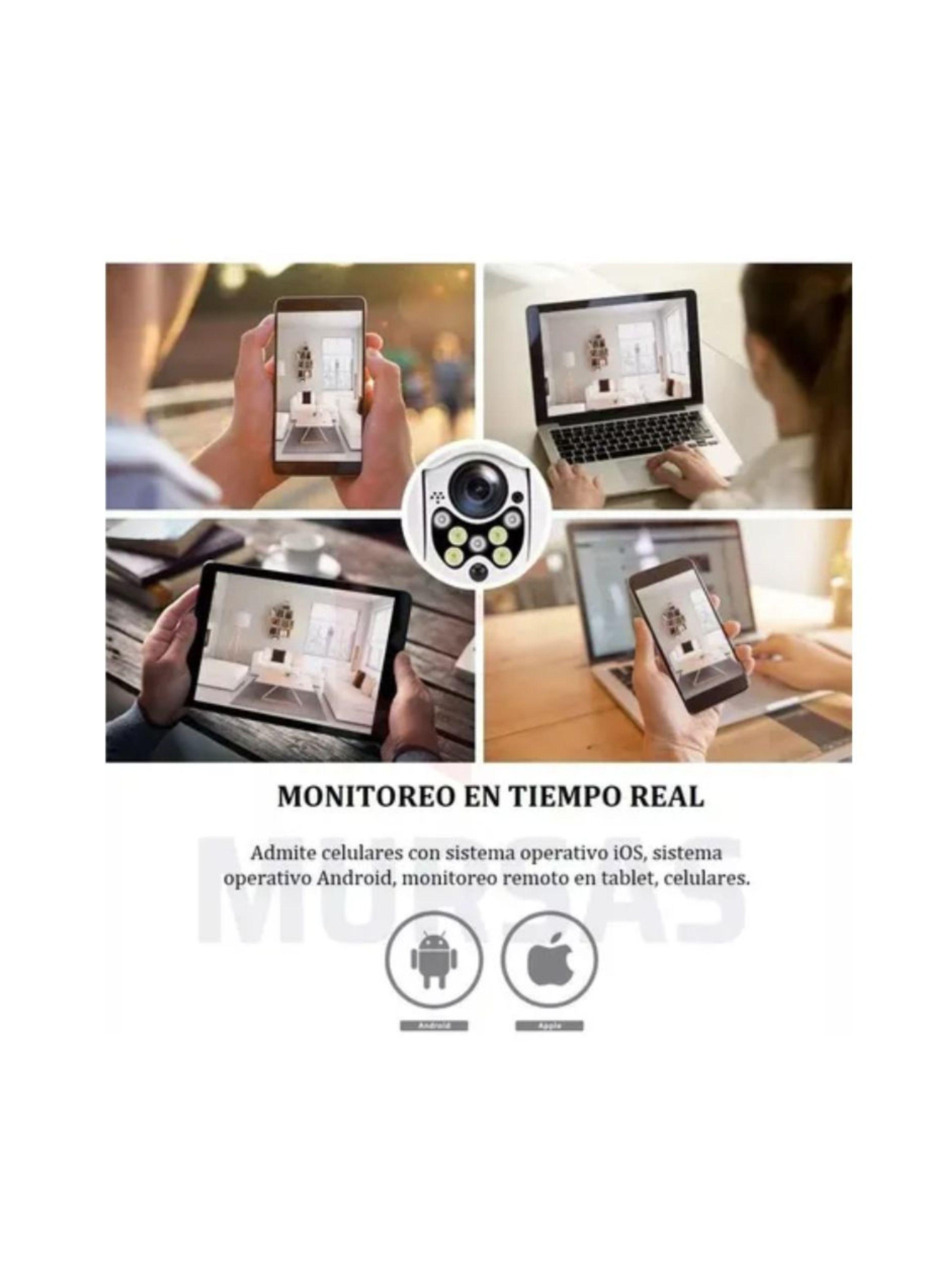 Camara Ip De Seguridad Exterior 1080 Domo 360 Ptz Land Wifi-4