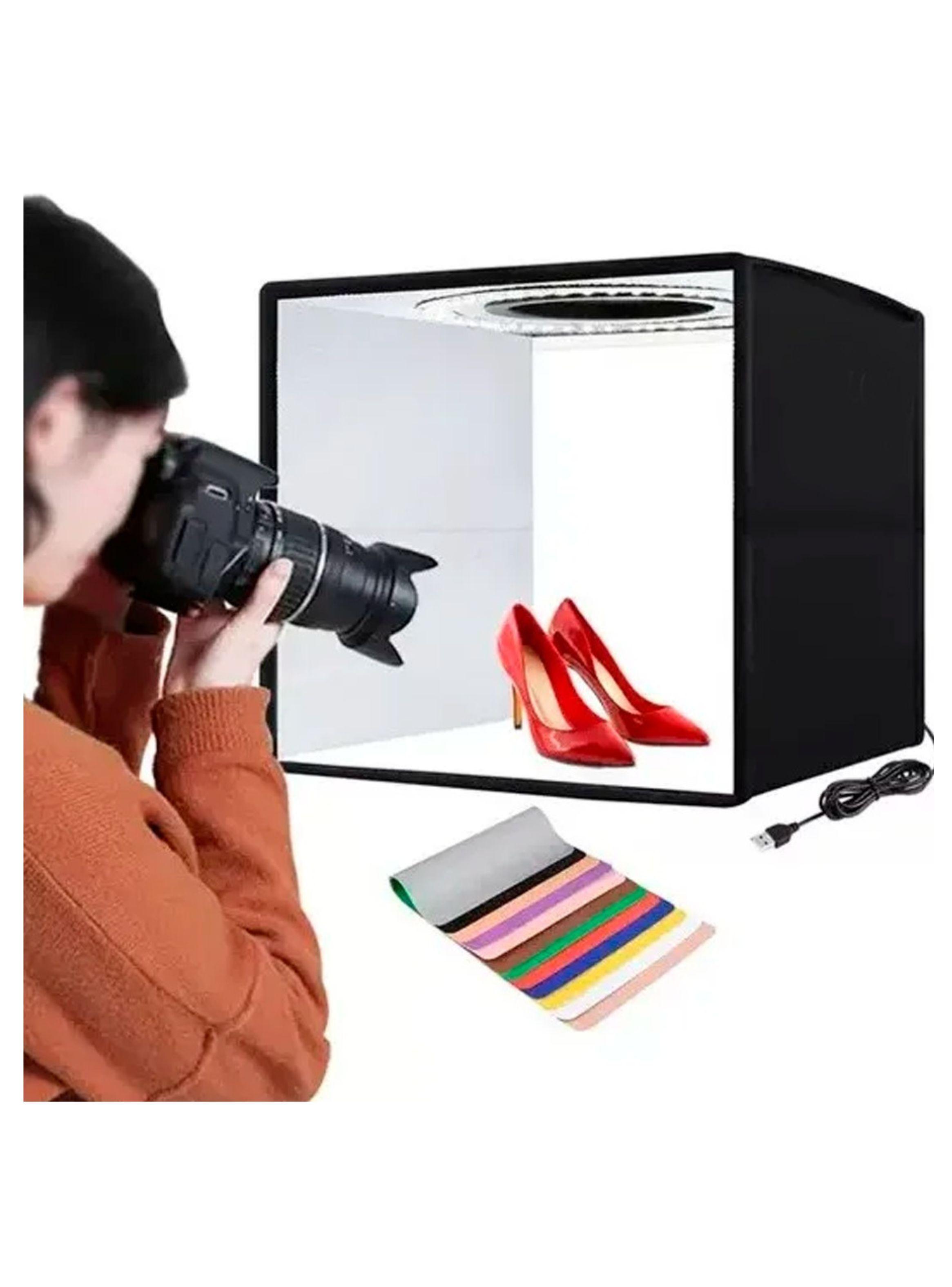 Caja De Estudio Fotográfico Portátil 30 x 30 Cm-3