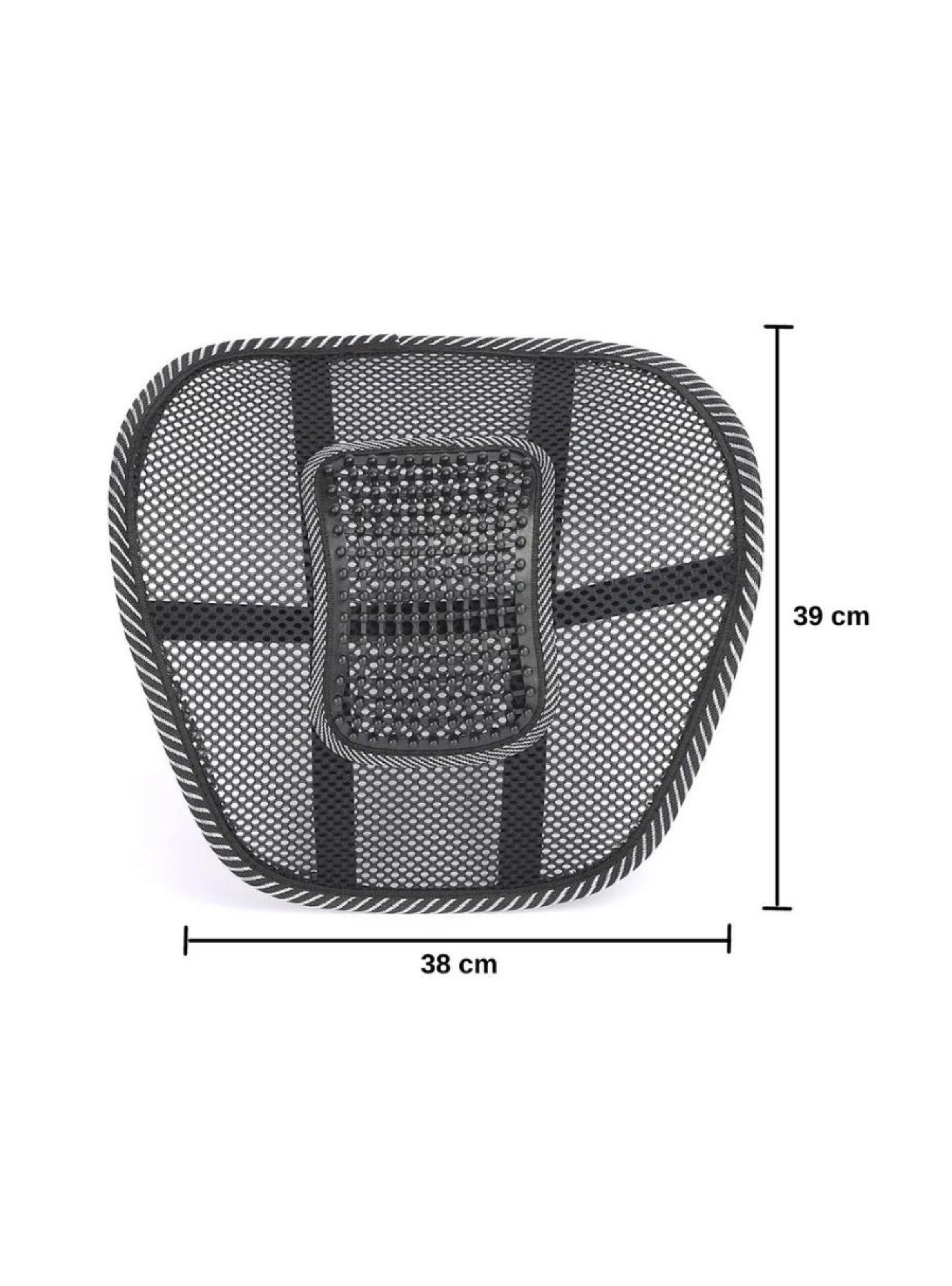 Respaldo Soporte Lumbar De Malla Para Asiento Auto Silla Oficina-3