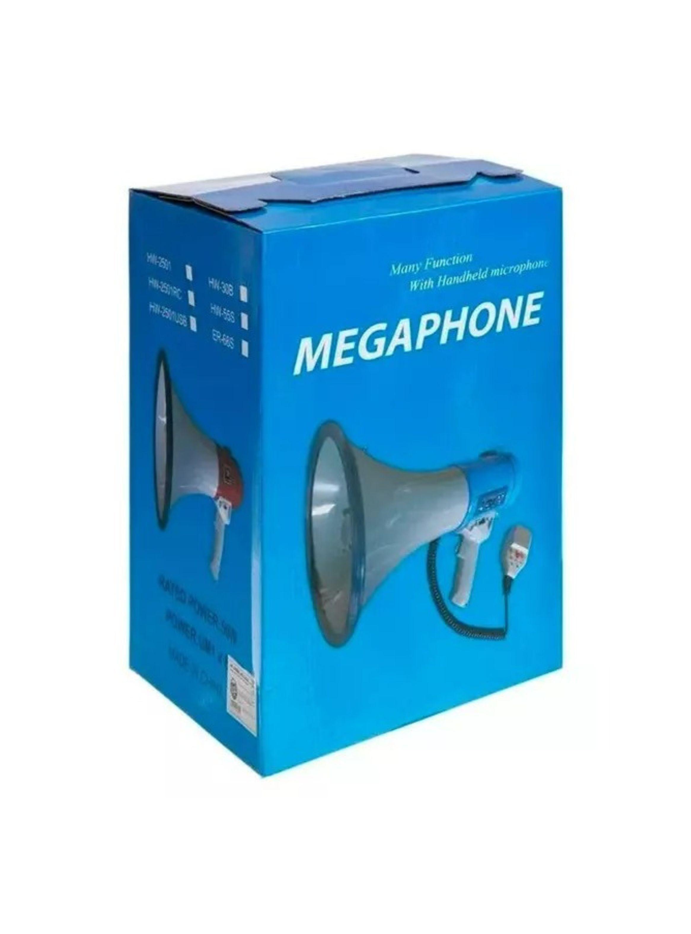 Megáfono Altavoz Recargable De Mano 50W-2