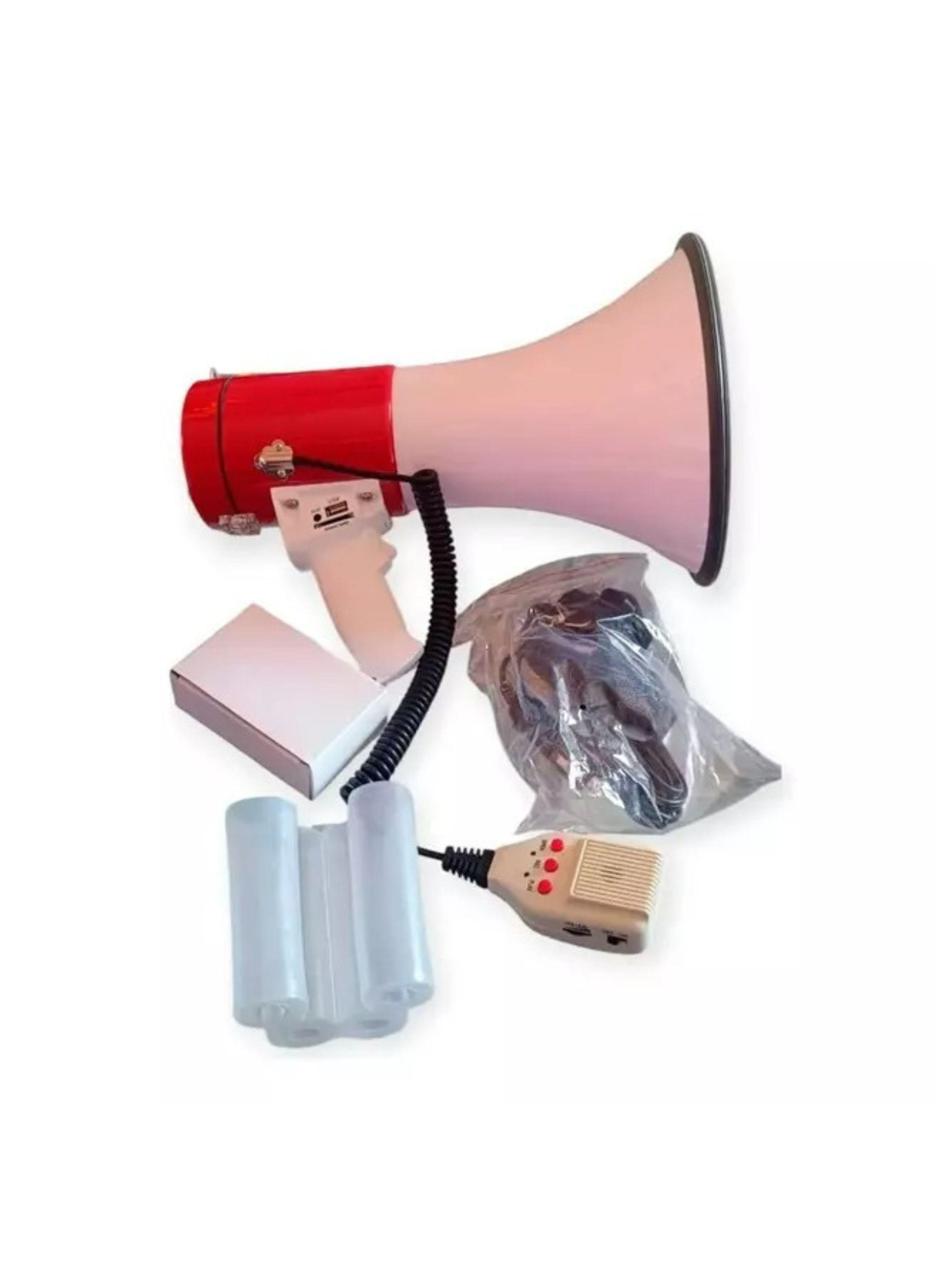 Megáfono Altavoz Recargable De Mano 50W-3