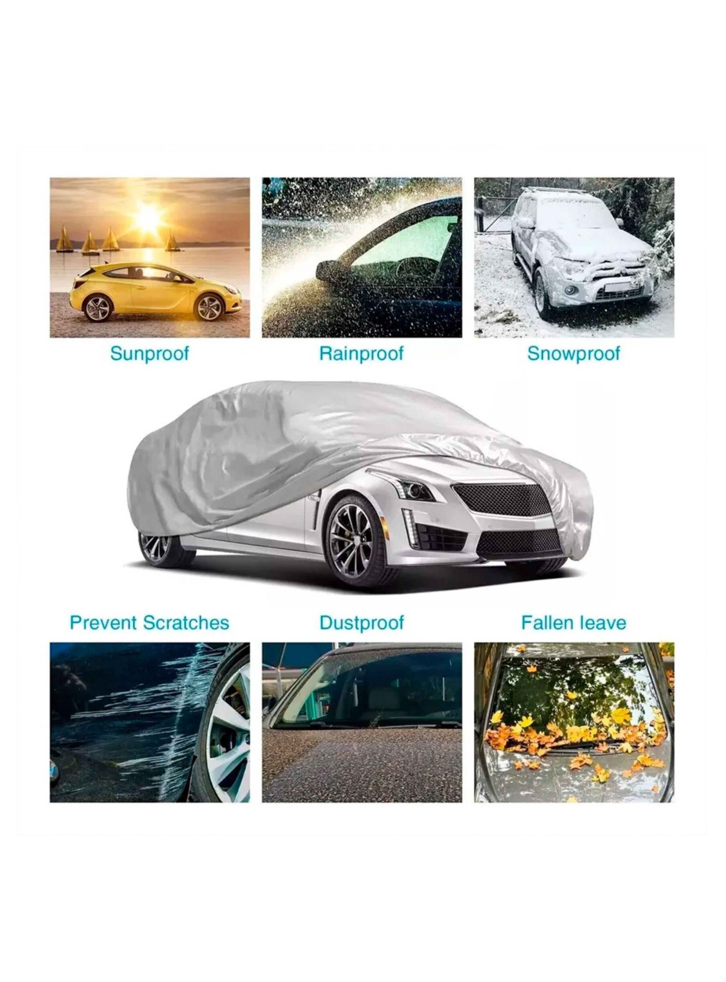 Cobertor Para Auto Protección Sol Lluvia Y Suciedad Talla S-3