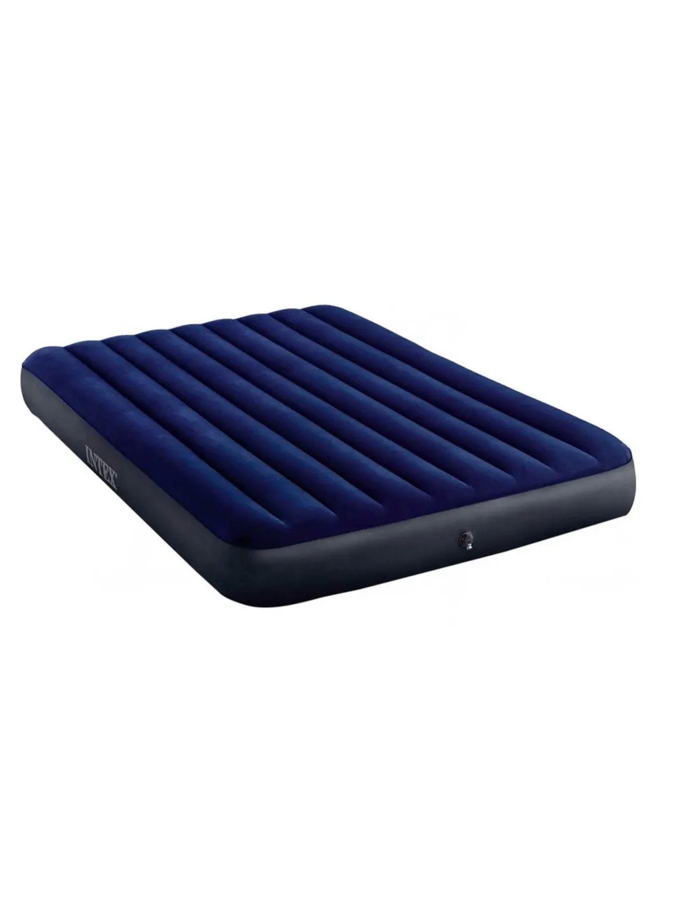 Colchon Inflable Para Camping Intex De 152 x 203 x 25 cm-0