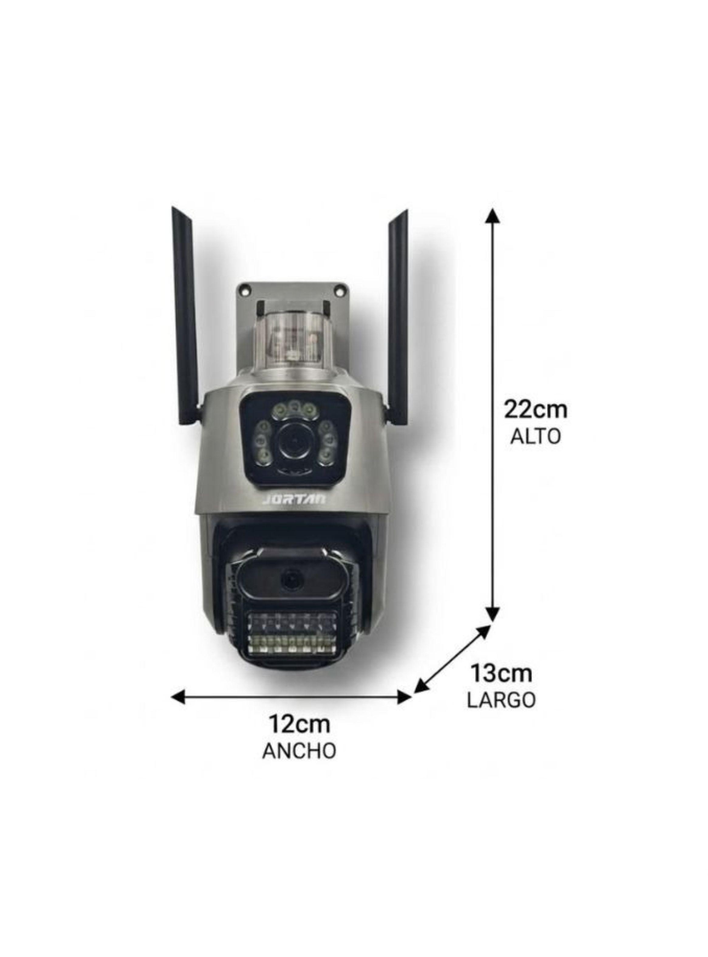  Cámara De Seguridad Exterior Doble Cámara Wifi 6mp-3