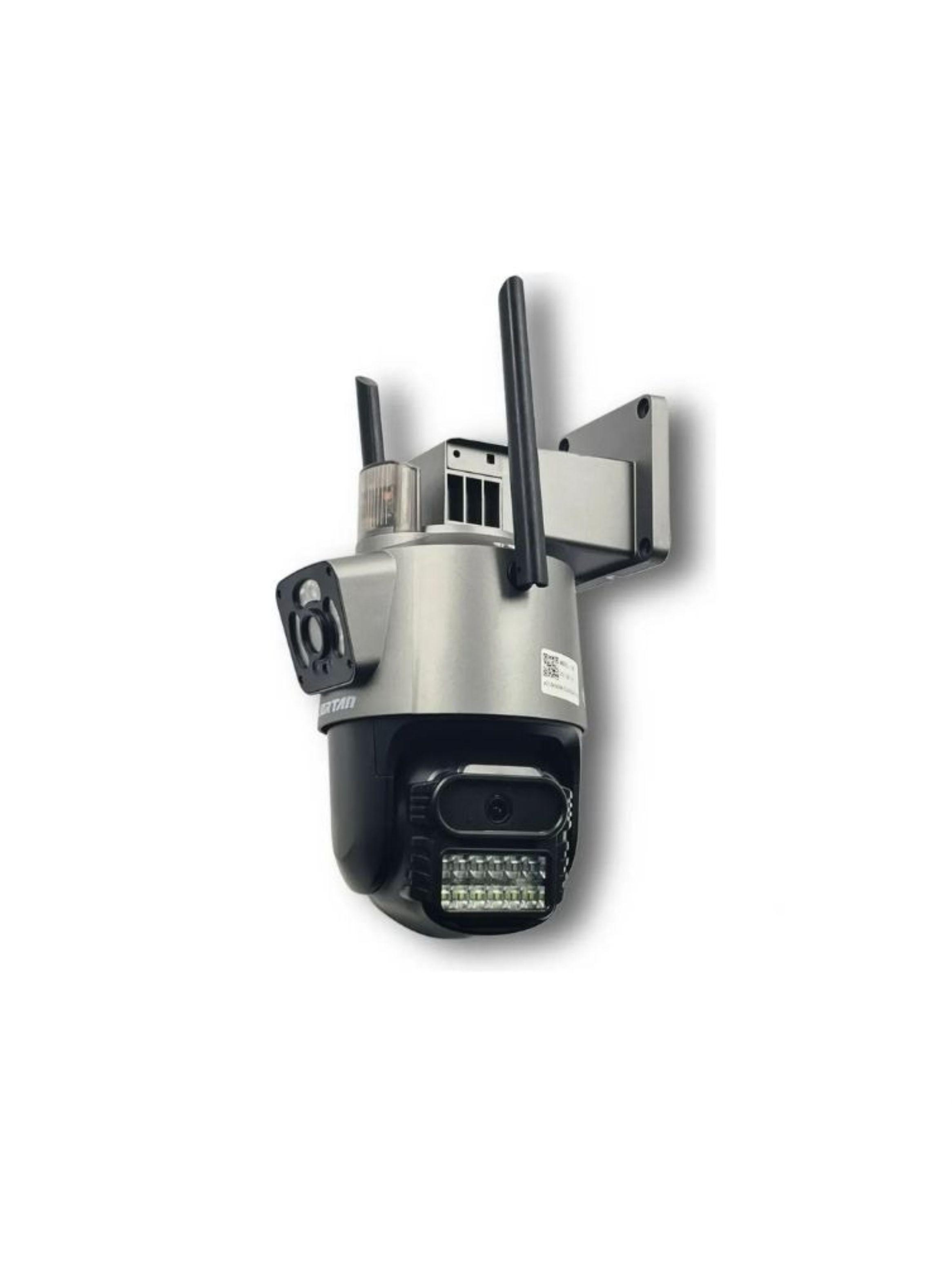  Cámara De Seguridad Exterior Doble Cámara Wifi 6mp-4