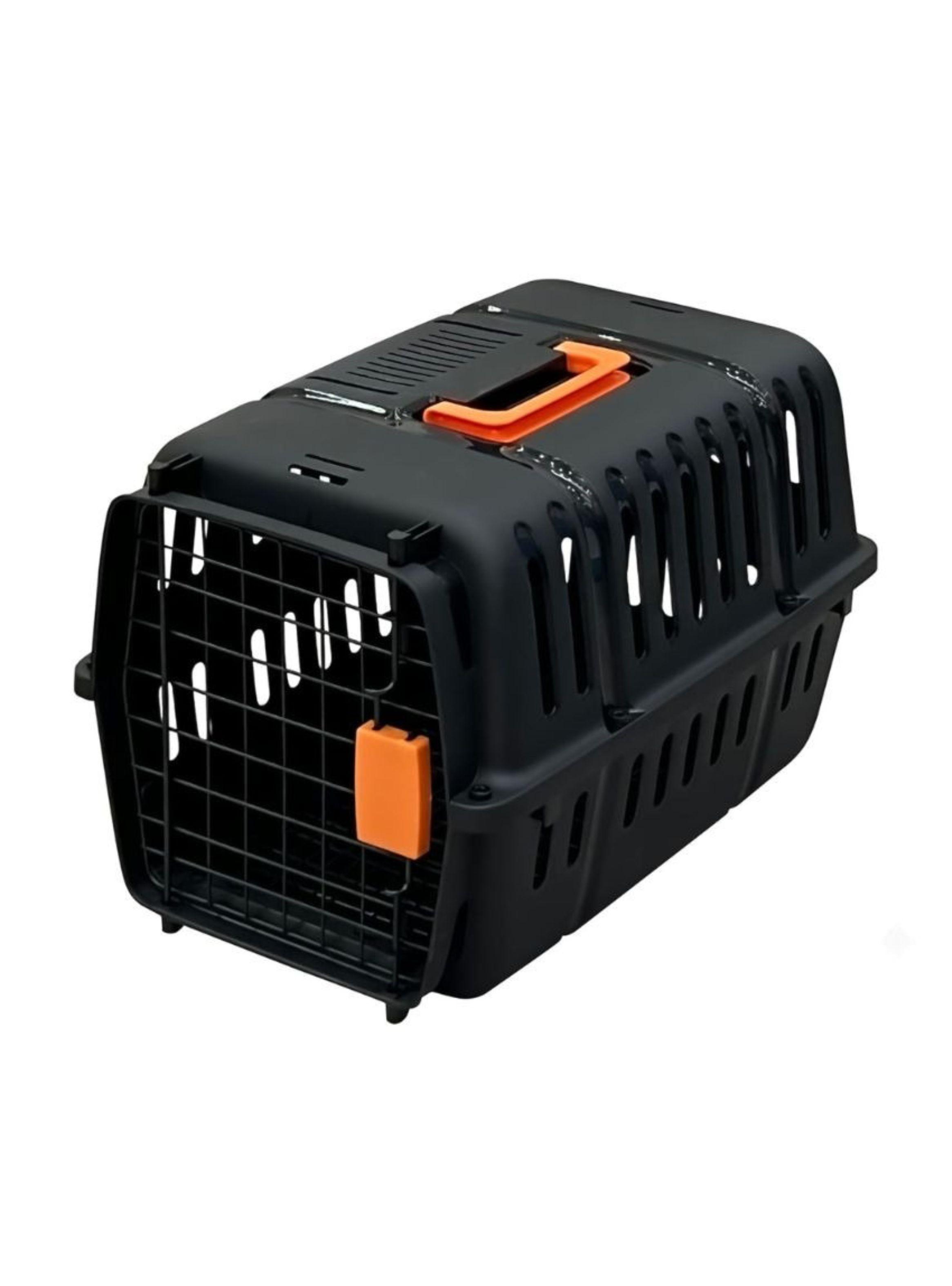 Jaula Transportadora Canil Mascotas Perro Gato 46x31x30-1