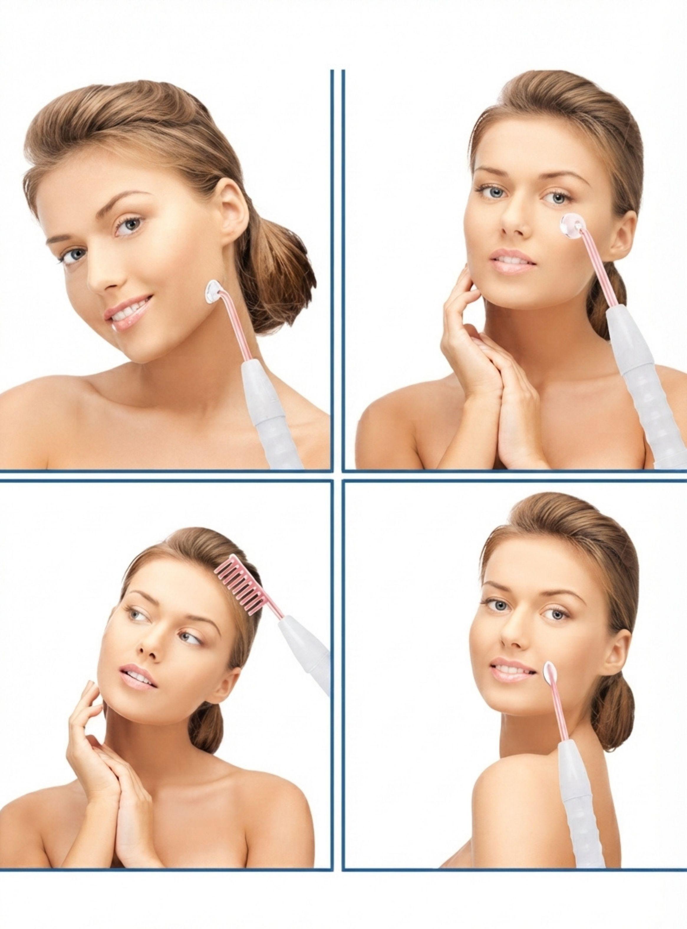 Máquina Alta Frecuencia Facial Portátil Profesional-3