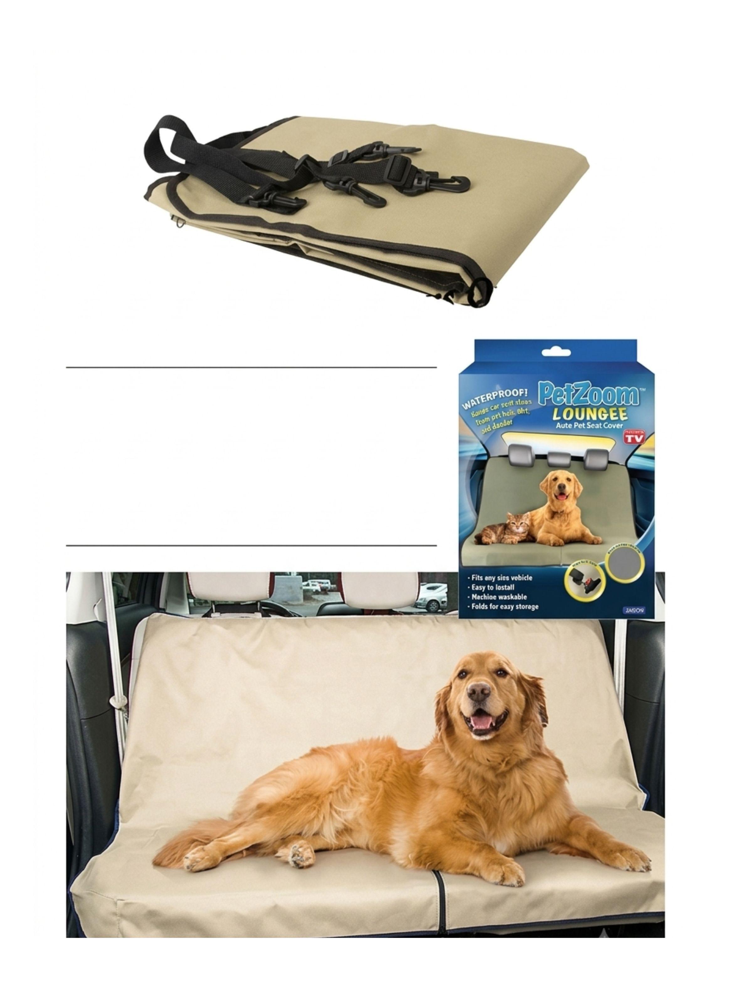 Protector De Asiento Auto Para Perros  Mascotas Funda Impermeable-2