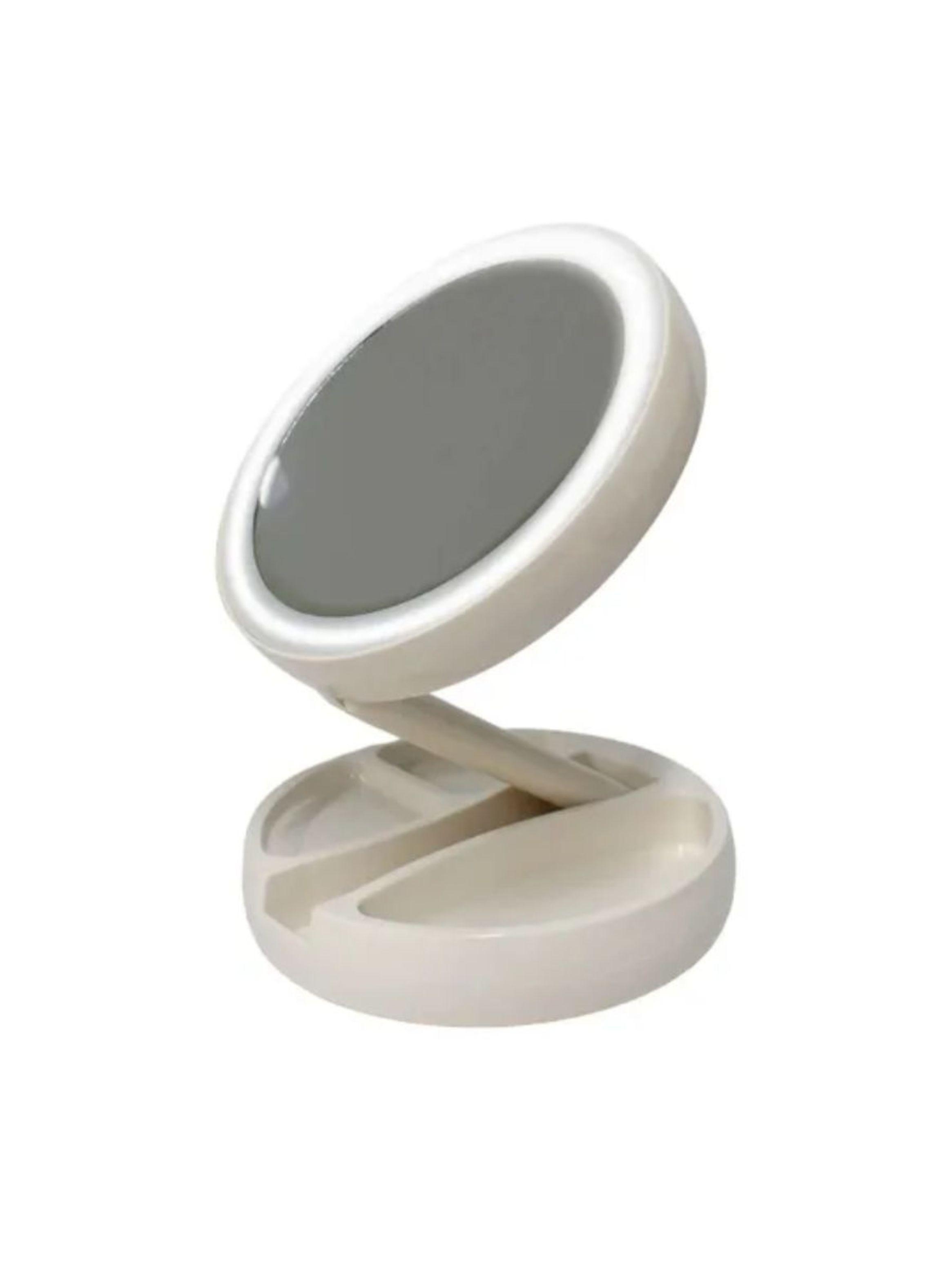 Espejo LED Con Doble Cara Plegable Para Maquillaje-2