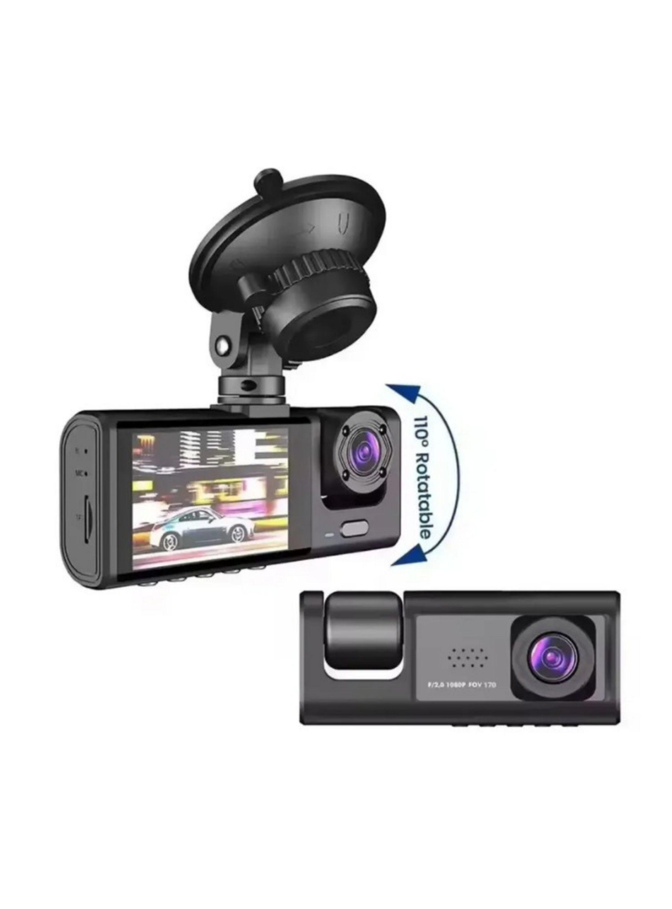  Dash Cam 3 En 1 Full Hd 1080p Seguridad Wifi Visión Nocturna-1