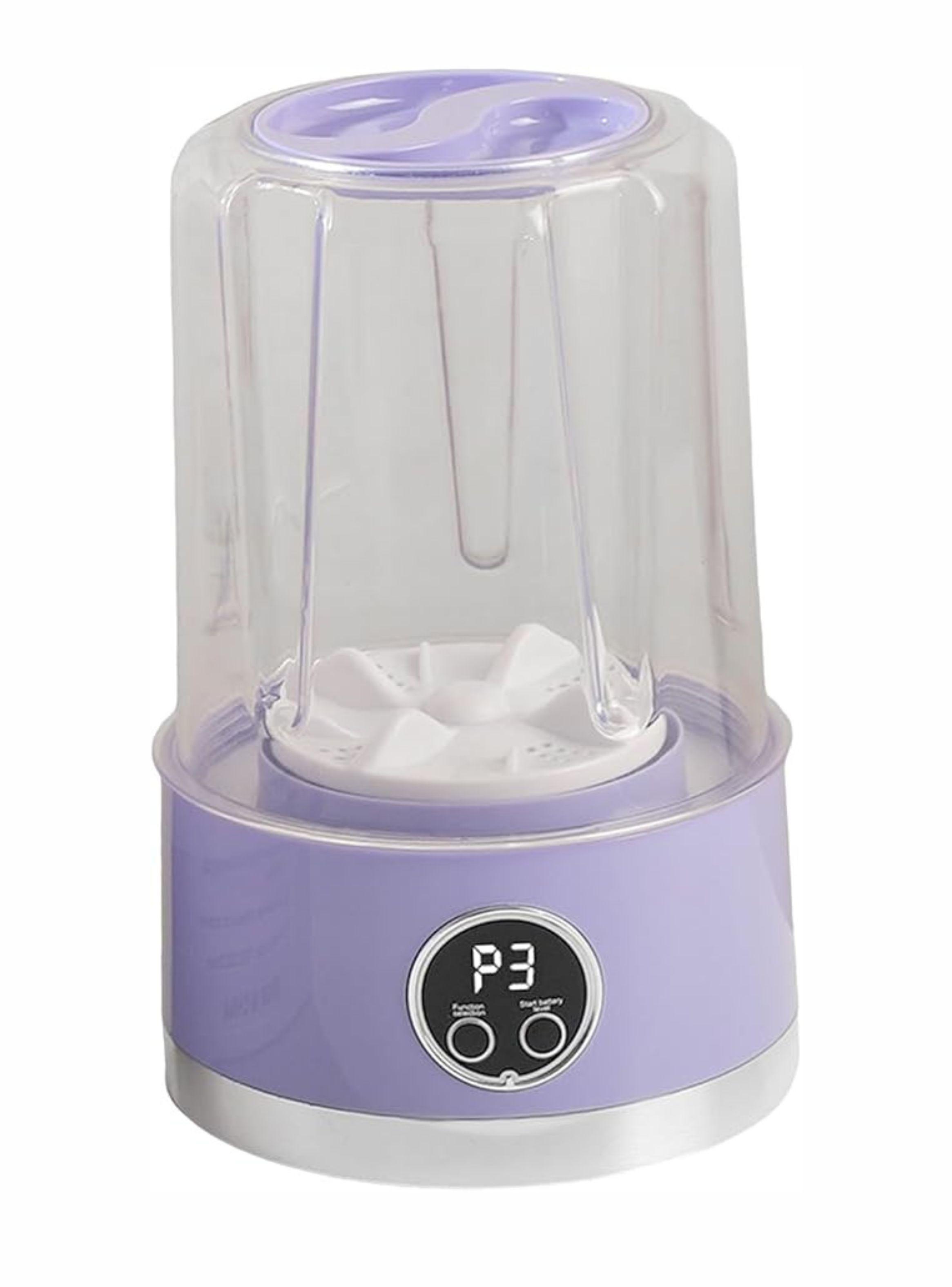Mini Lavadora Portátil Inalámbrica Recargable Usb 1l-1