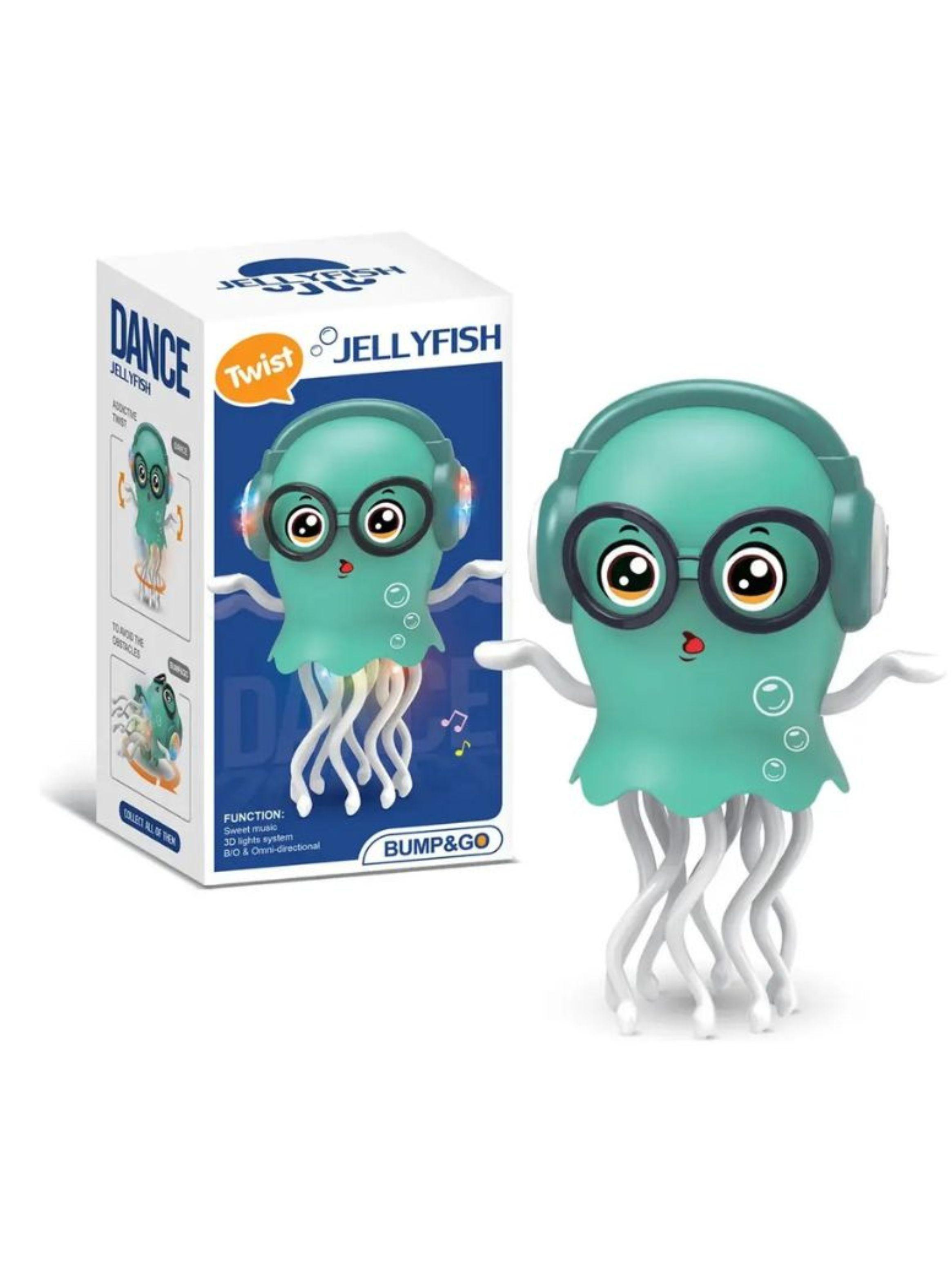 Pulpo Bailarin Jellyfish Medusa Robot Con Luces Y Musica-0