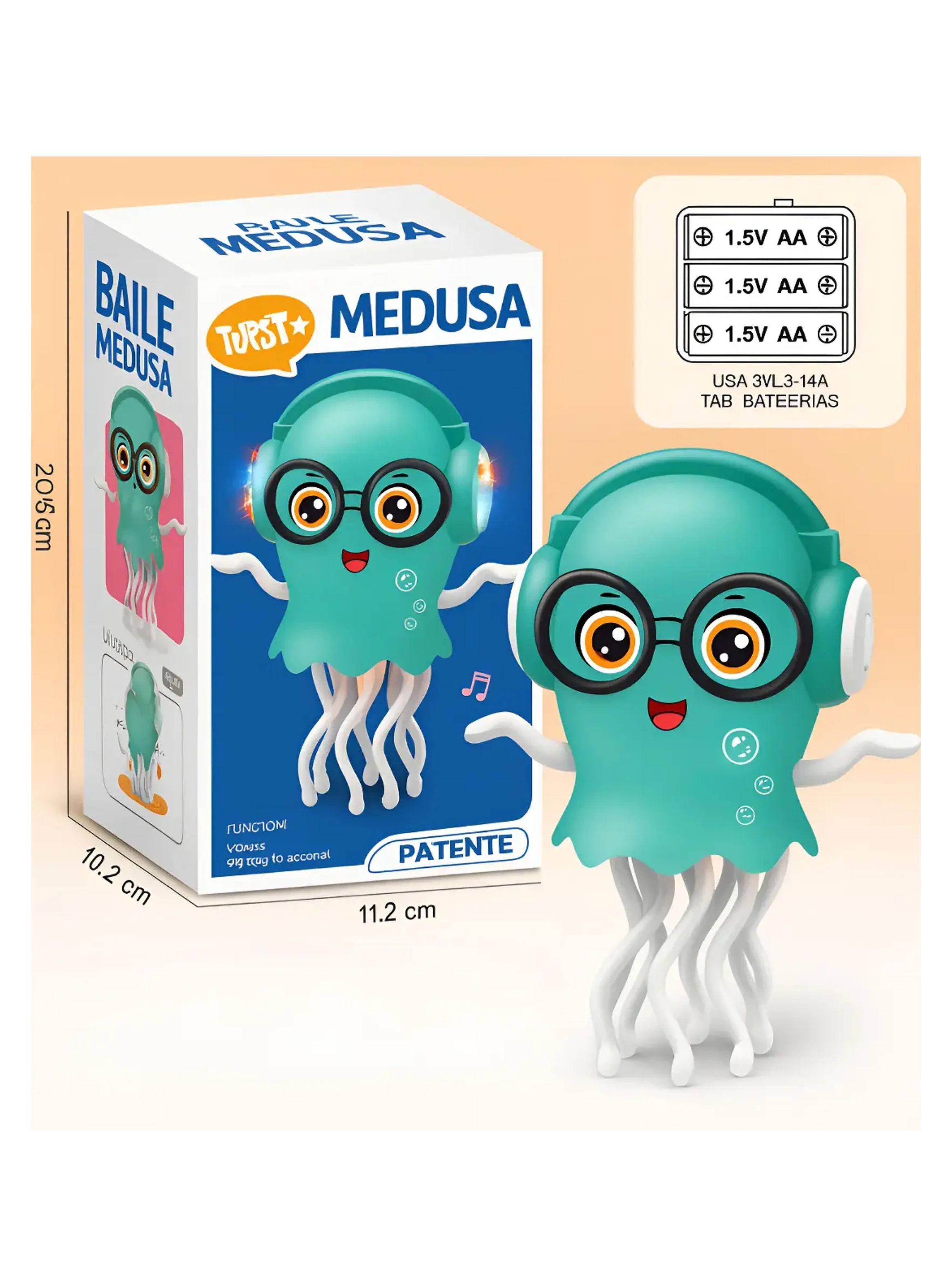 Pulpo Bailarin Jellyfish Medusa Robot Con Luces Y Musica-3