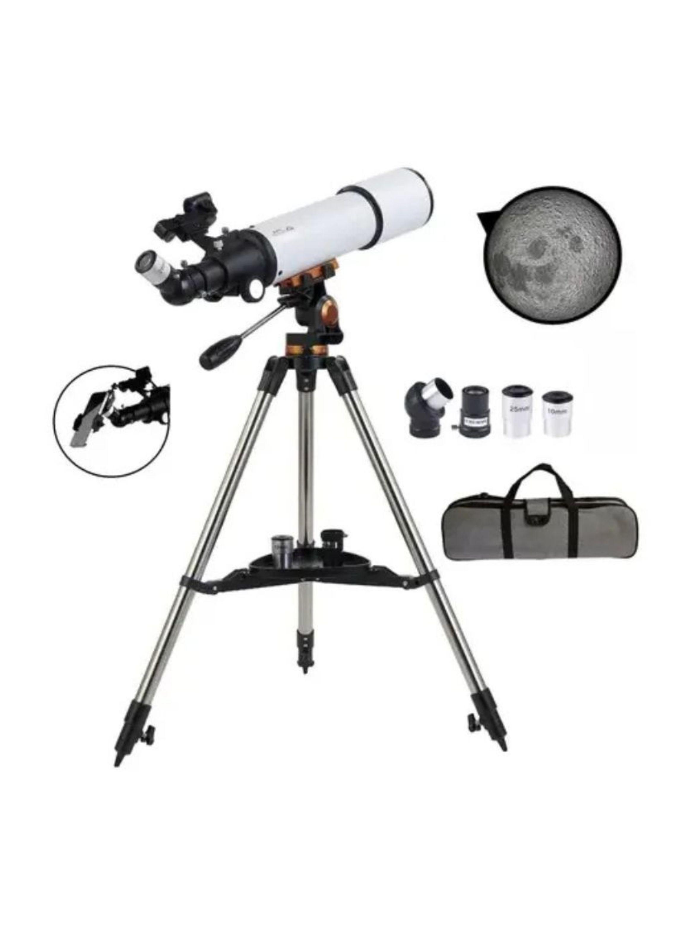 Telescopio Astronomico Profesional Deep Space 80mm 500mm-1