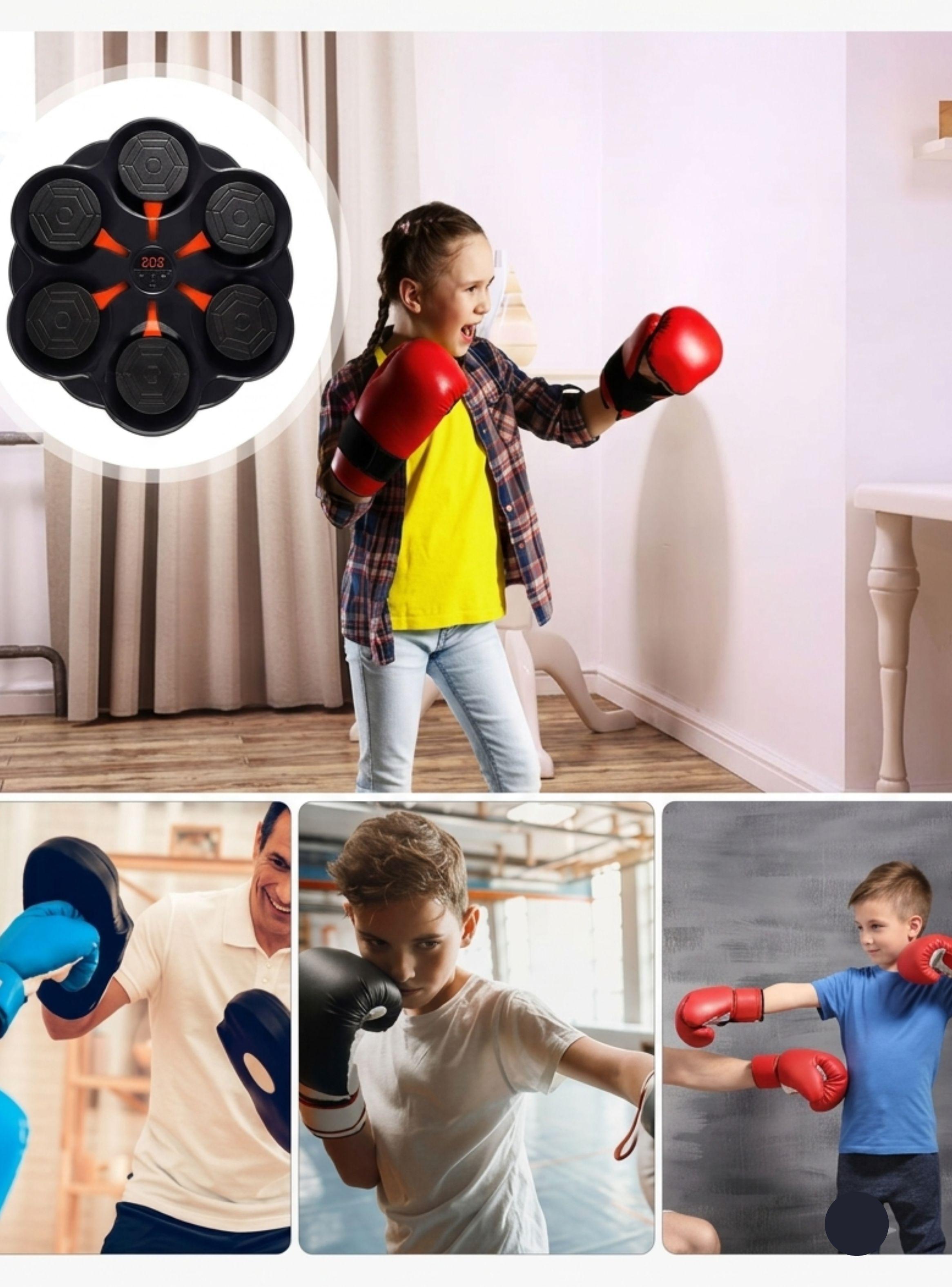 Máquina Boxeo Inteligente Musical Bluetooth-3