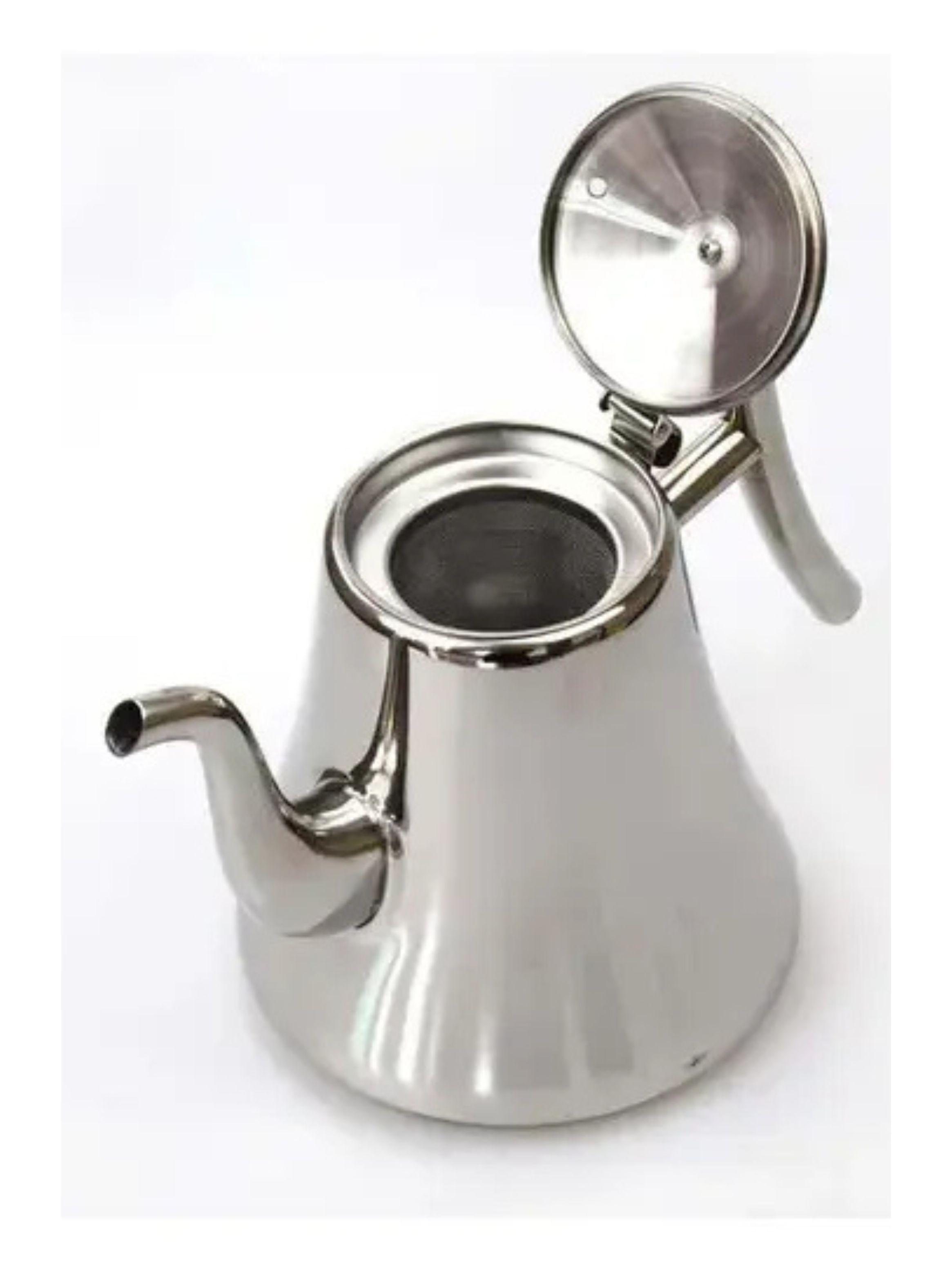 Tetera Acero Inoxidable 2 Litros Con Filtro Infusor Té-1