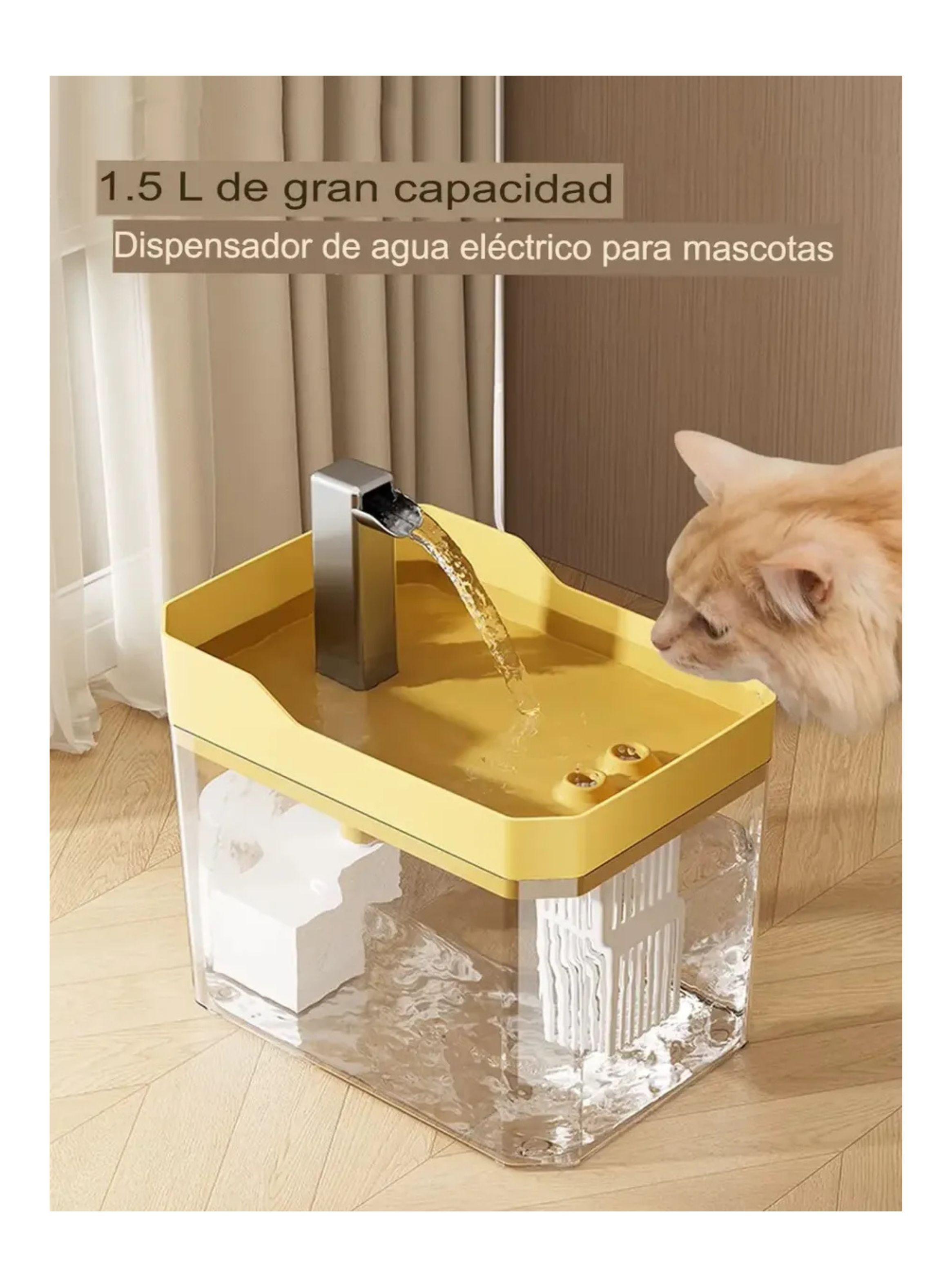 Fuente Bebedero Automático Para Gatos Y Perros 1.5l-2