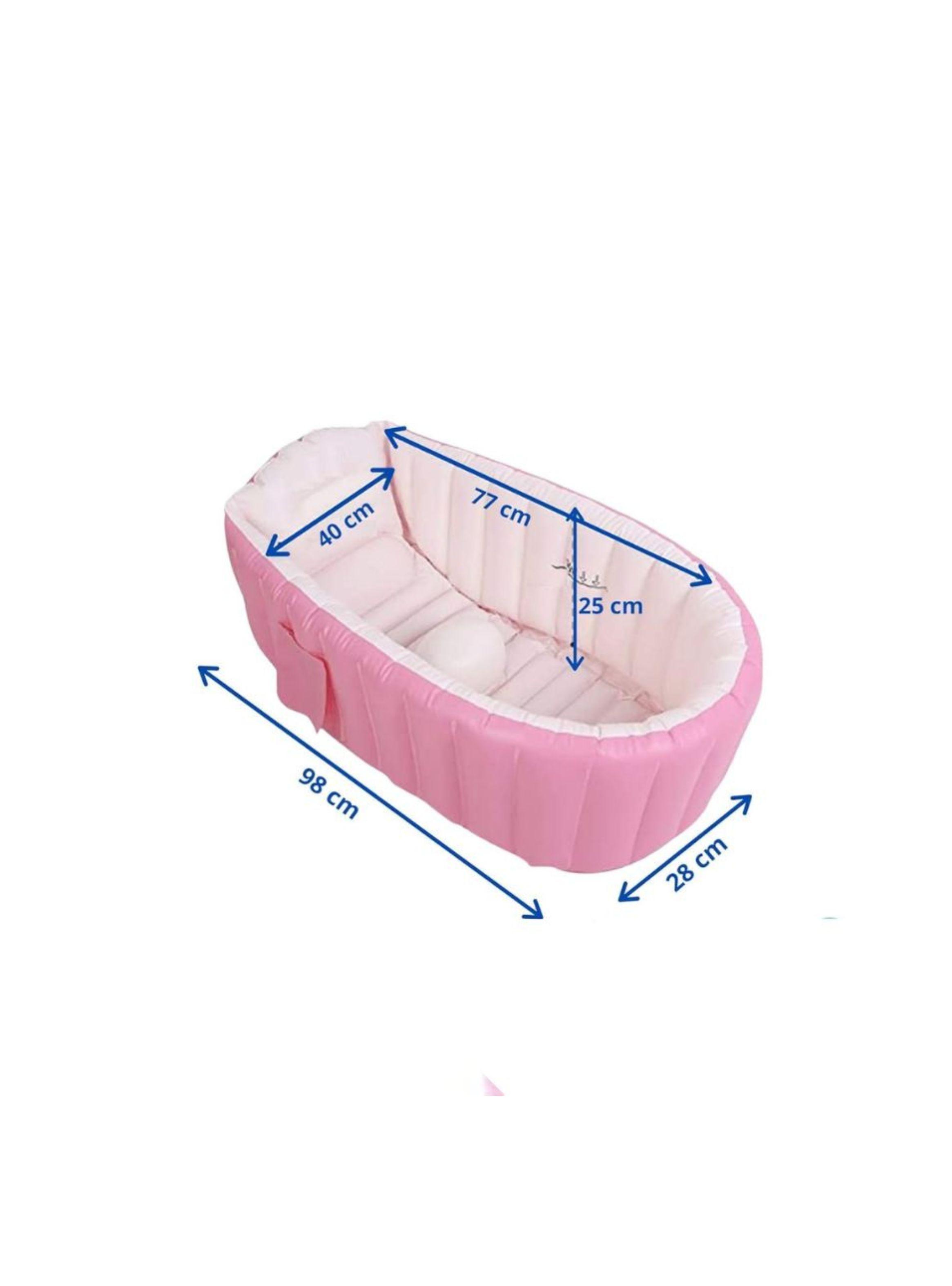 Bañera Bebe Plegable Tina De Baño Inflable -1