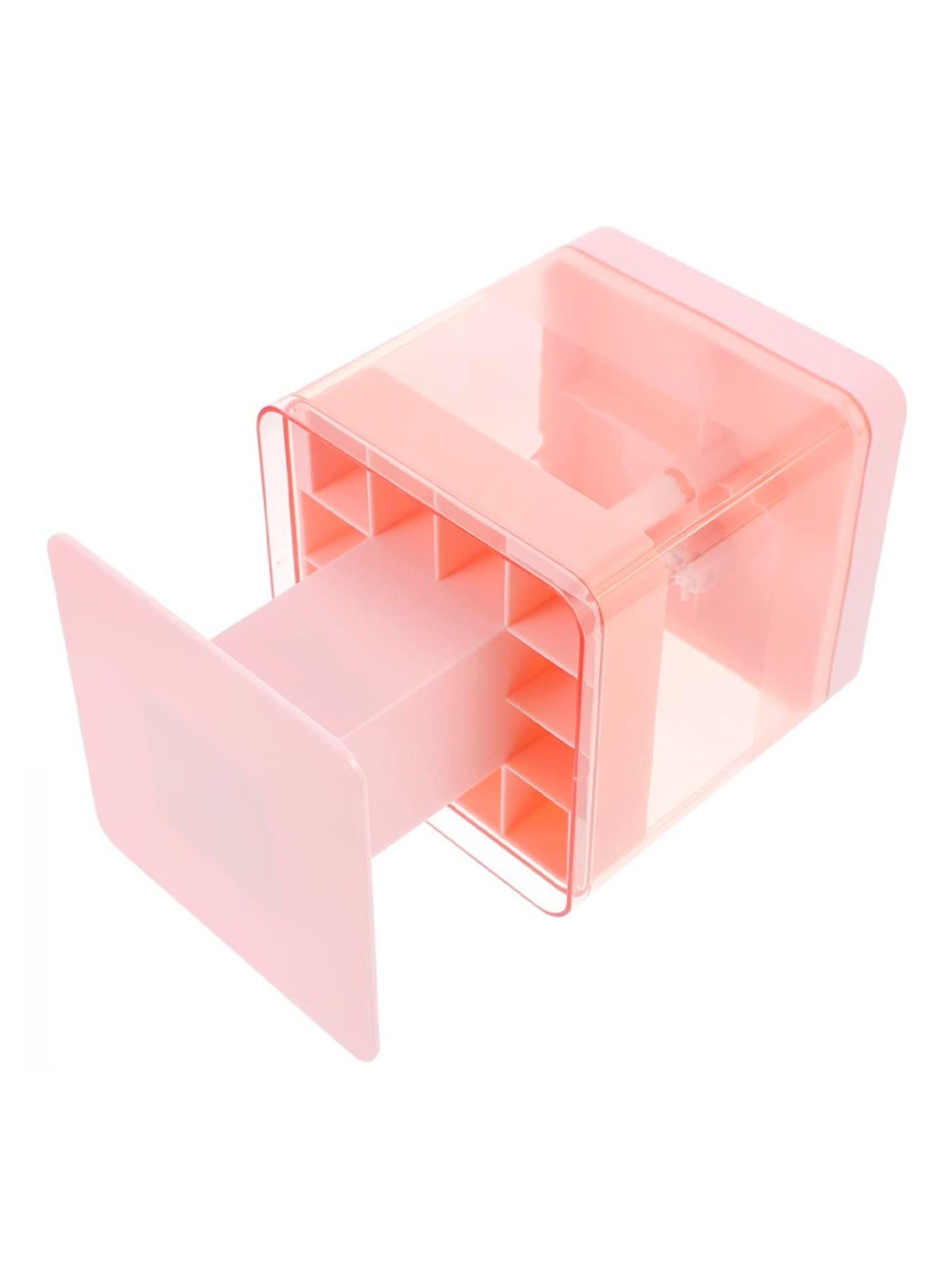 Caja De Maquillaje Organizador De Lápices Labiales Con Tapa-2