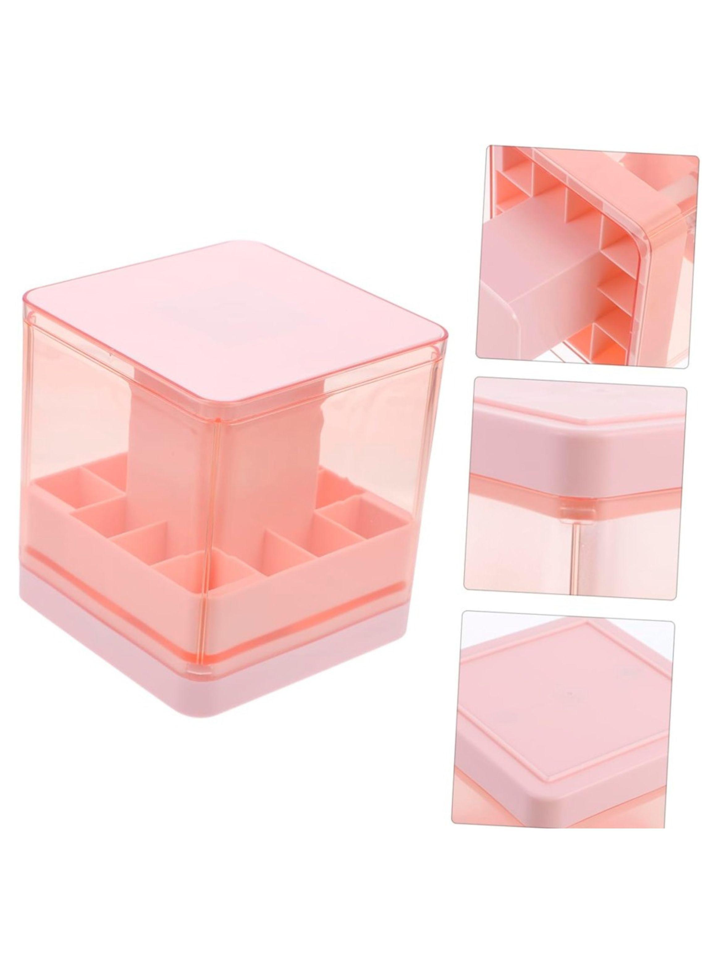 Caja De Maquillaje Organizador De Lápices Labiales Con Tapa-3