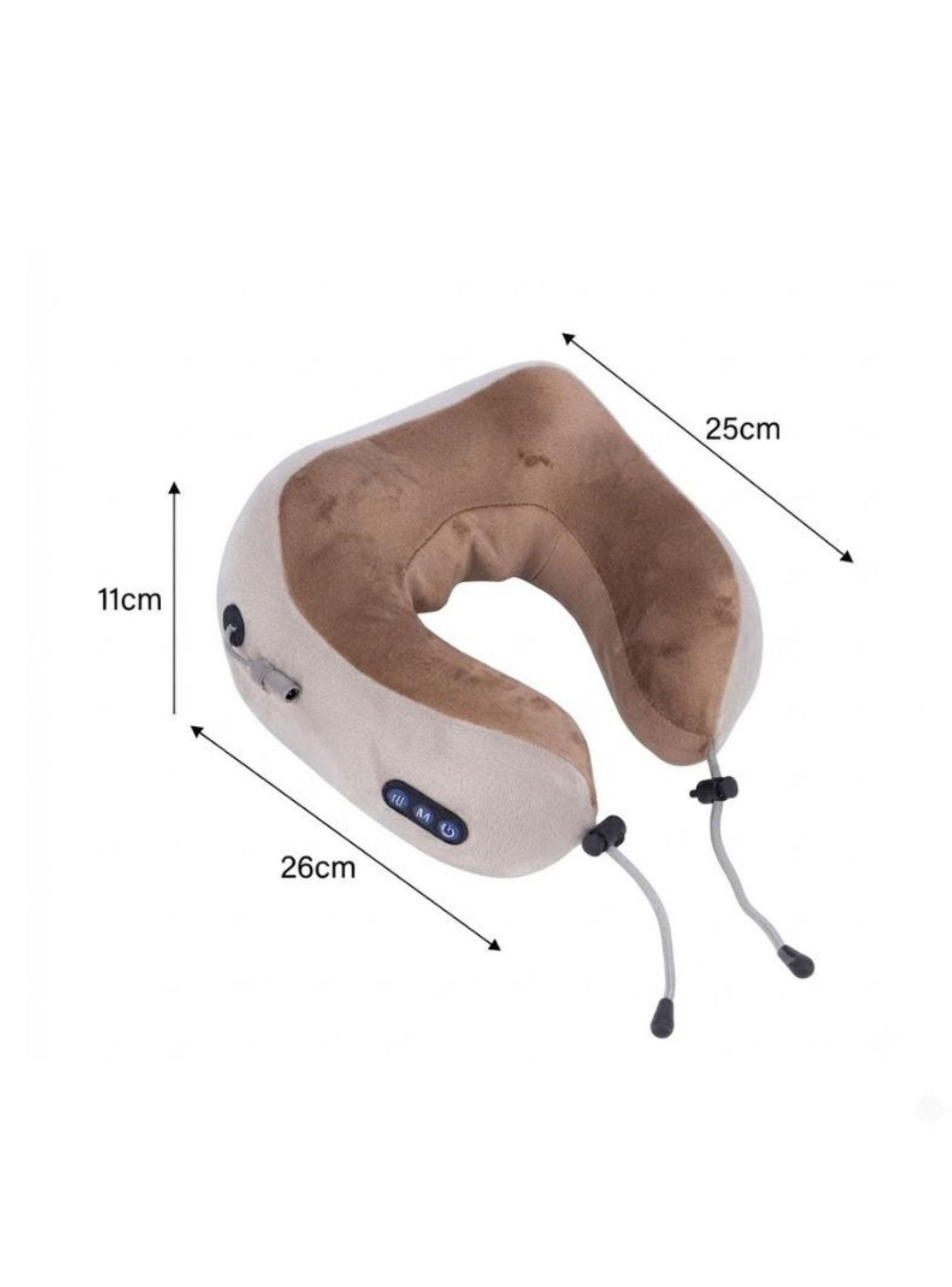 Almohada Masajeador Cuello Cervical Electrica Inalámbrica-2