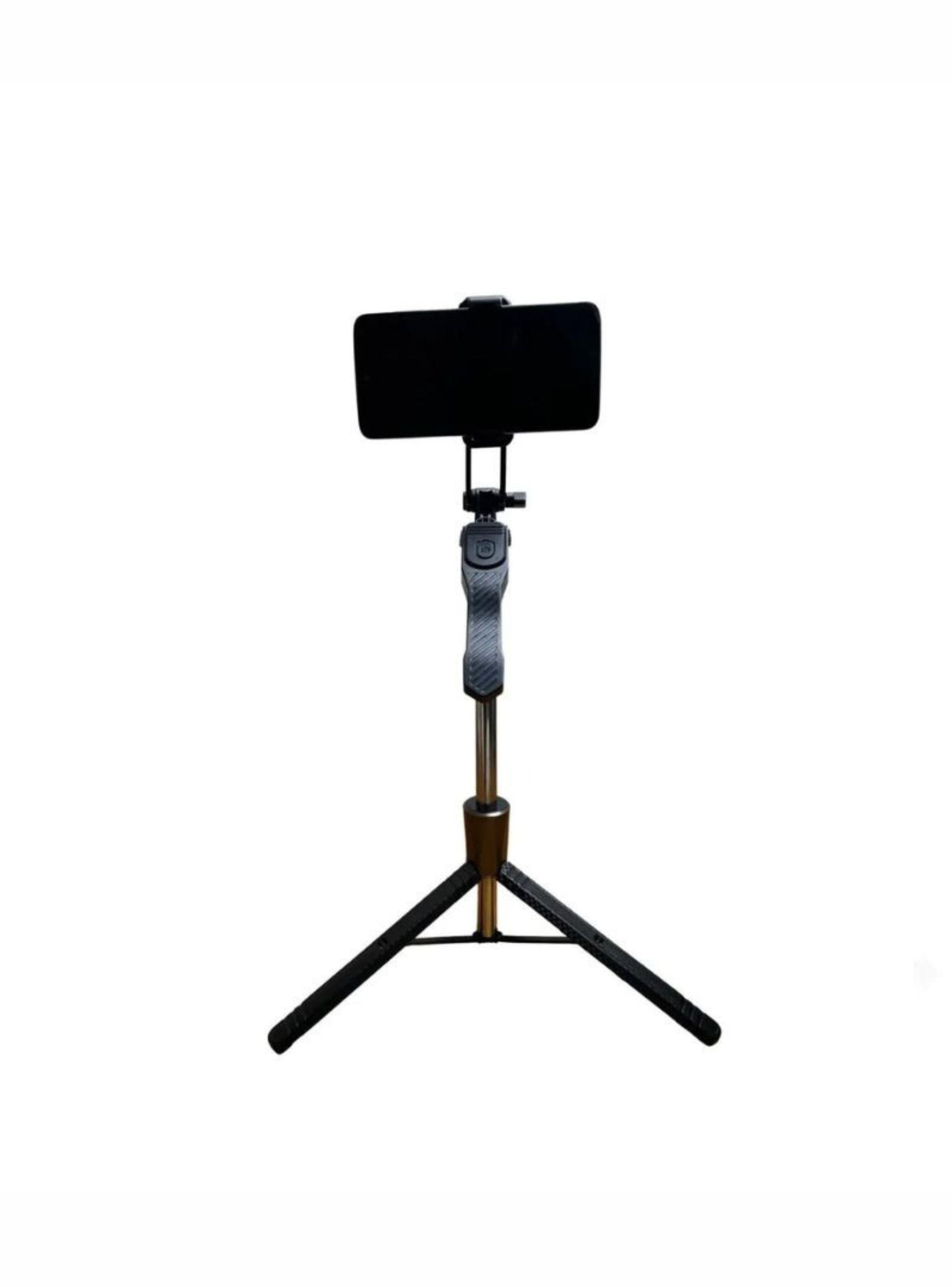 Soporte Trípode Para Celular Con Control Bluetooth Selfie-3