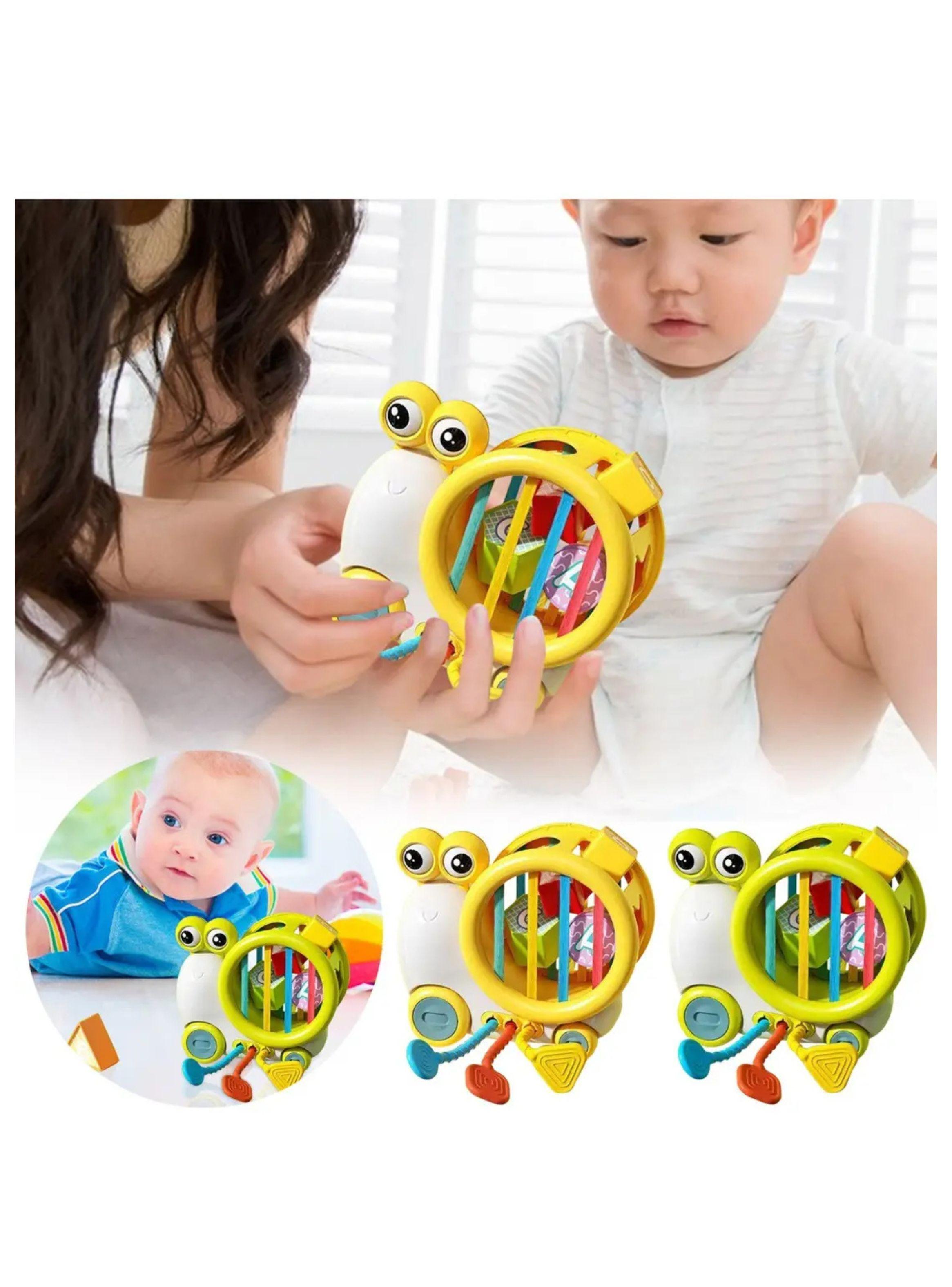 Juguete Caracol Sensorial Montessori Bebé Motricidad Fina-4